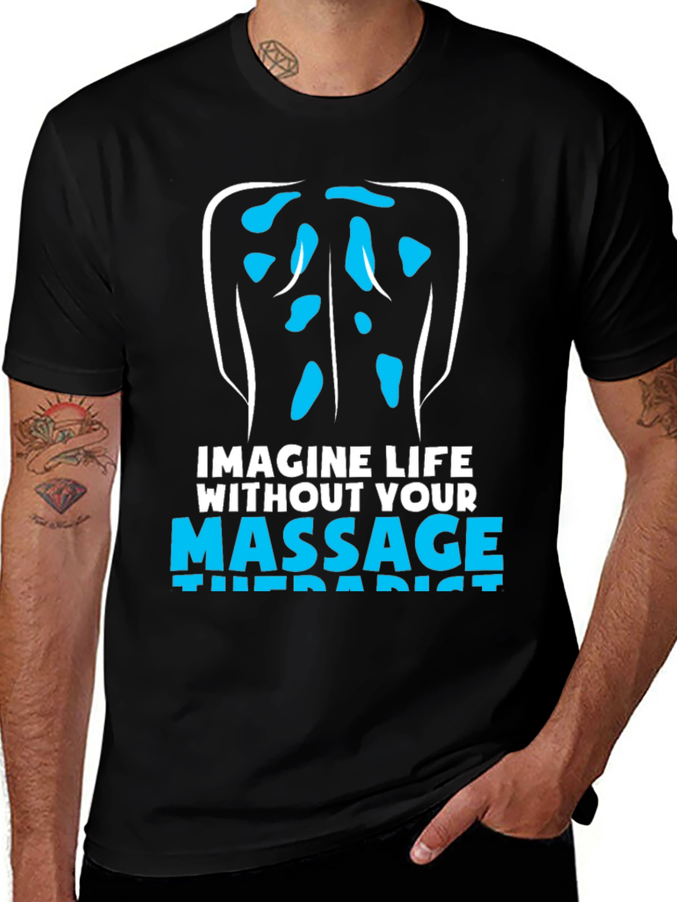 Massage Therapist Graphic T-Shirt - Unisex