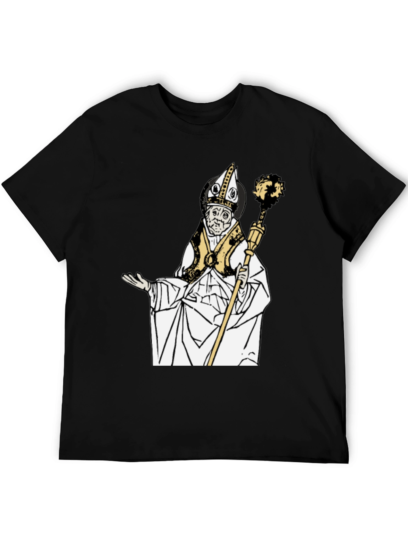 Saint Nicholas Graphic Tee - Classic Black T-Shirt