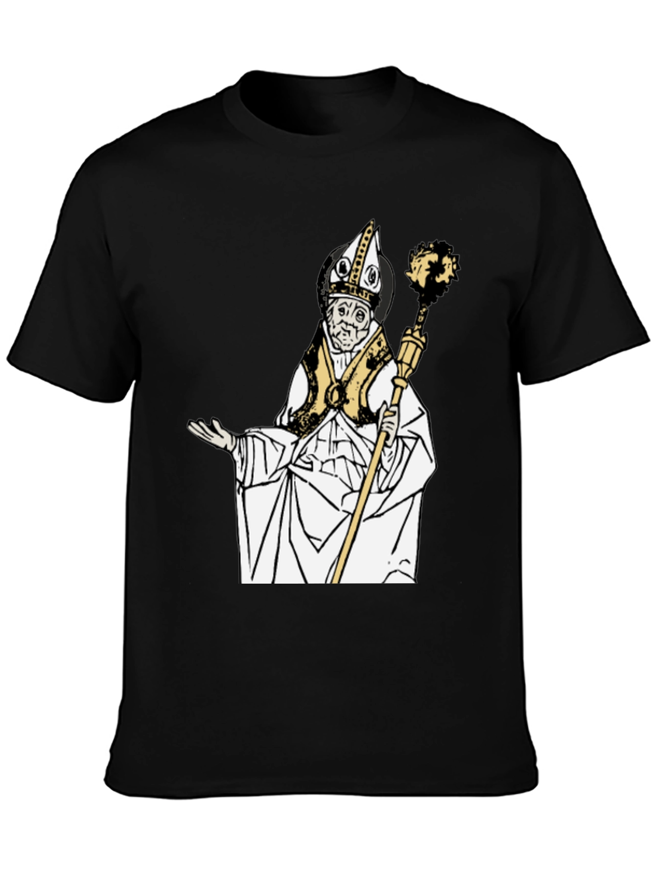Saint Nicholas Graphic Tee - Classic Black T-Shirt
