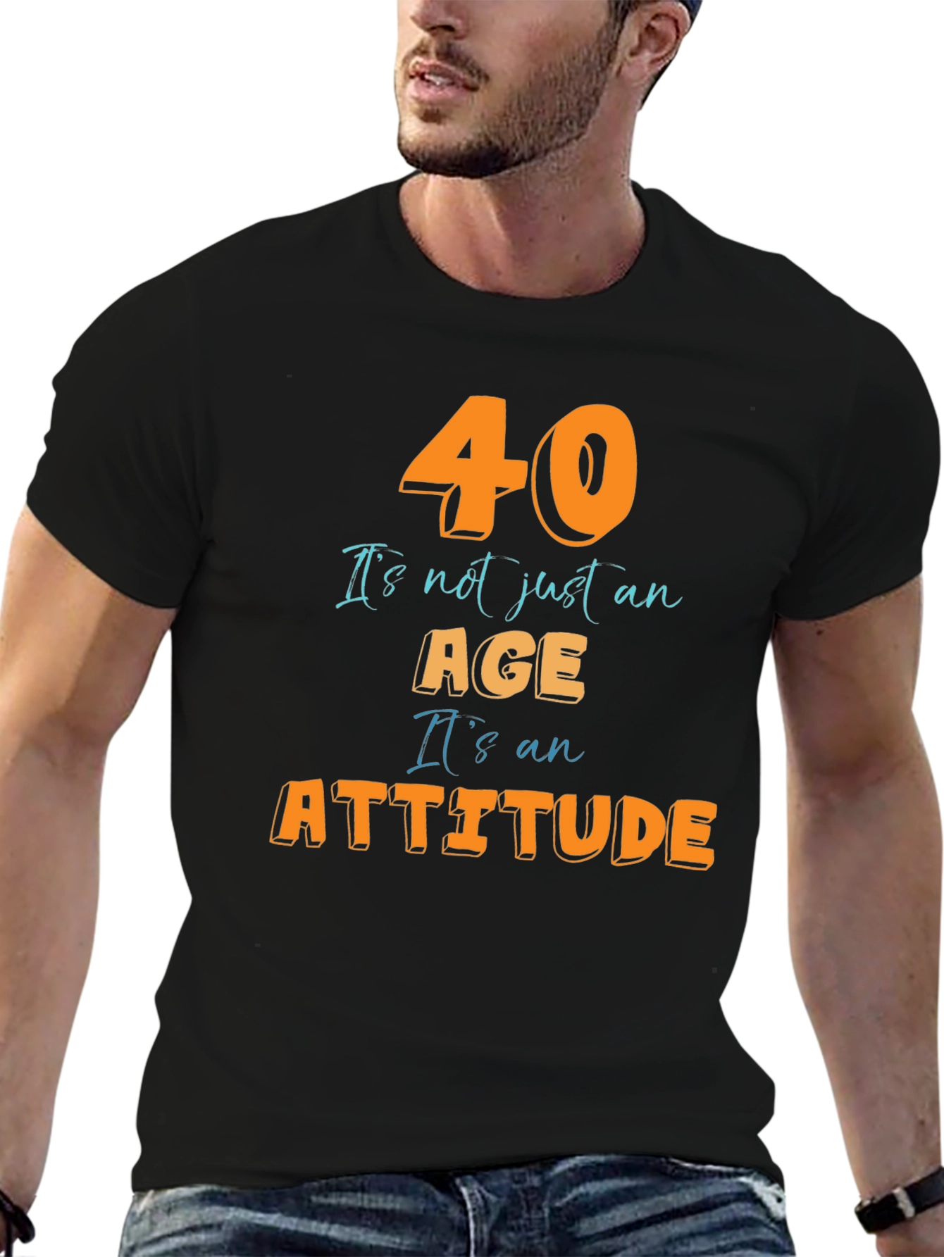 40th Birthday Attitude T-Shirt
