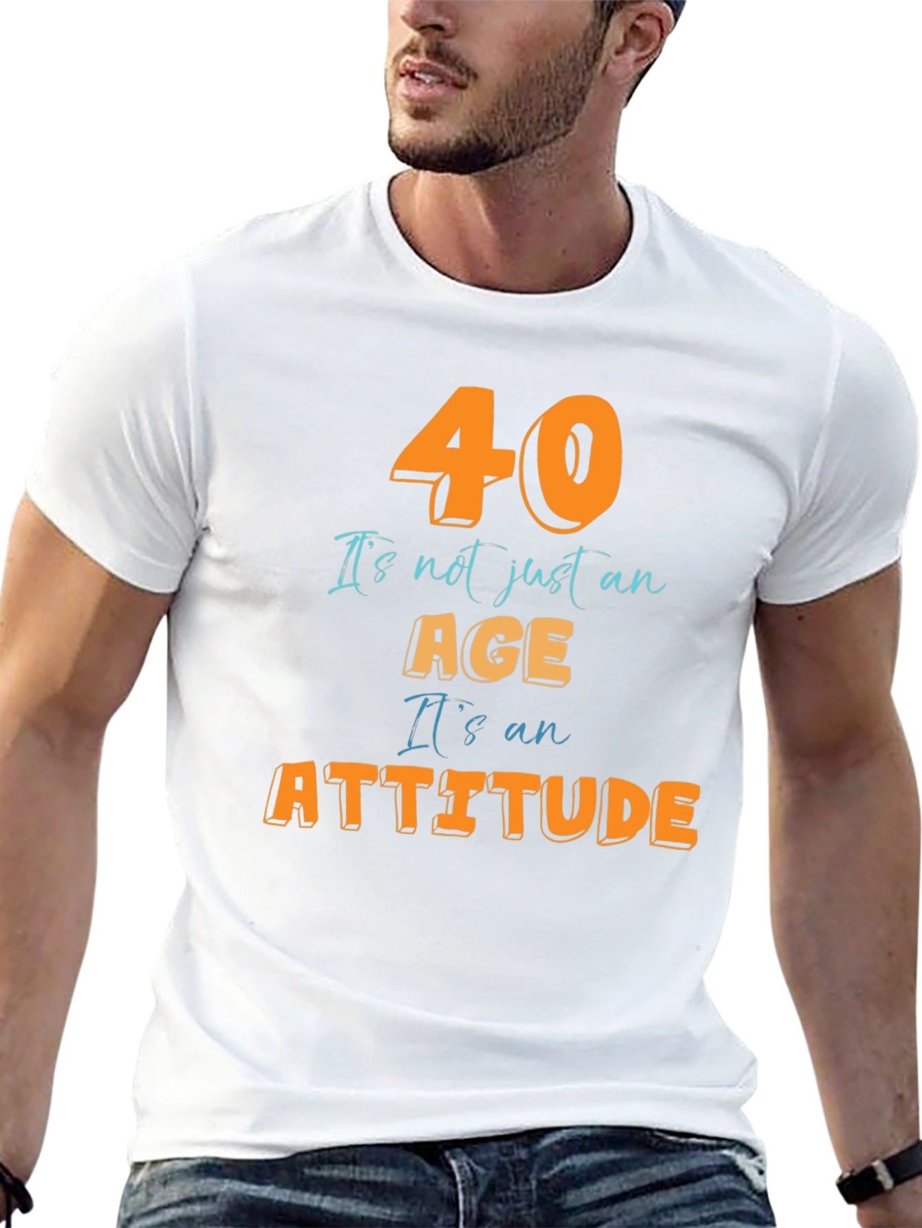 40th Birthday Attitude T-Shirt