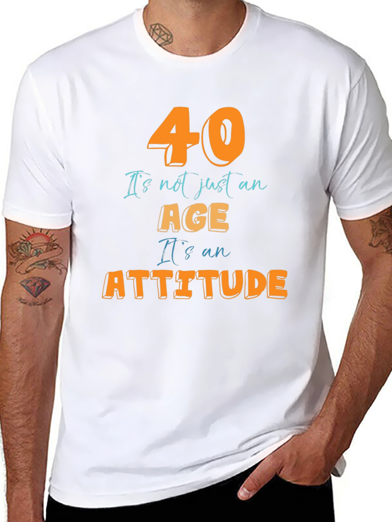 40th Birthday Attitude T-Shirt