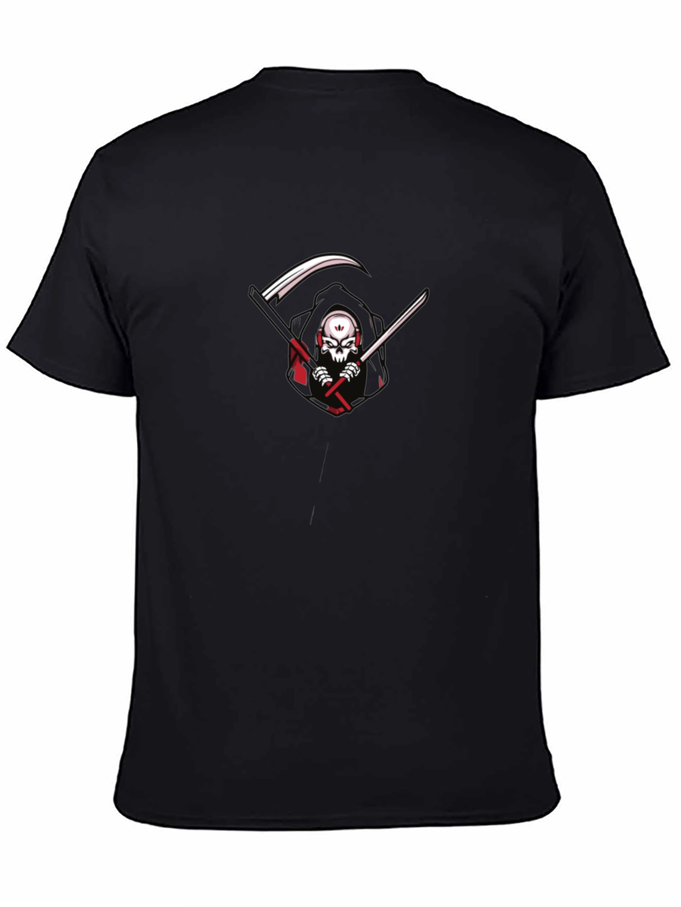 Grim Reaper Graphic Black T-Shirt