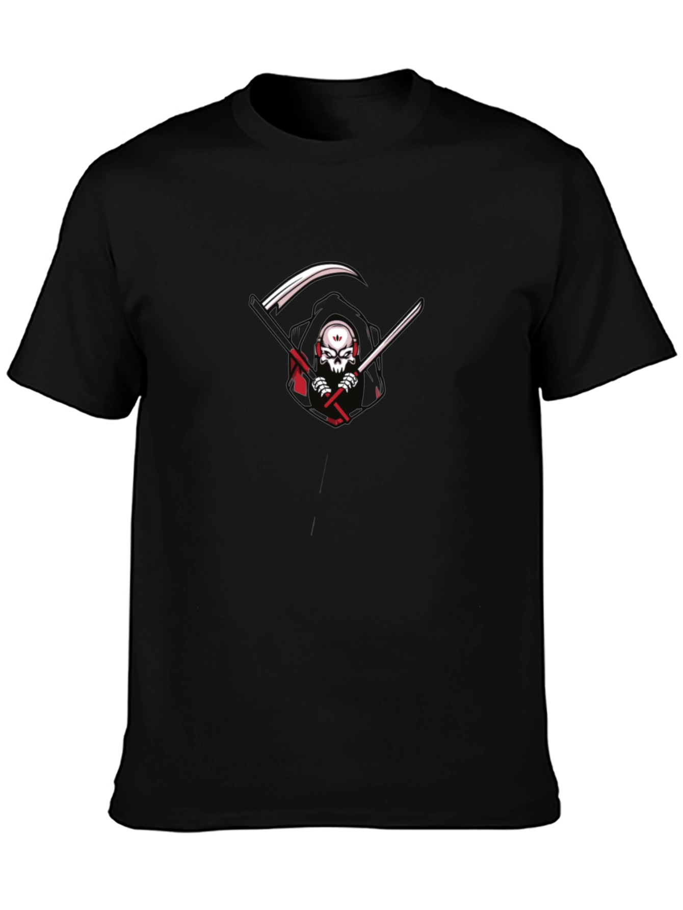 Grim Reaper Graphic Black T-Shirt
