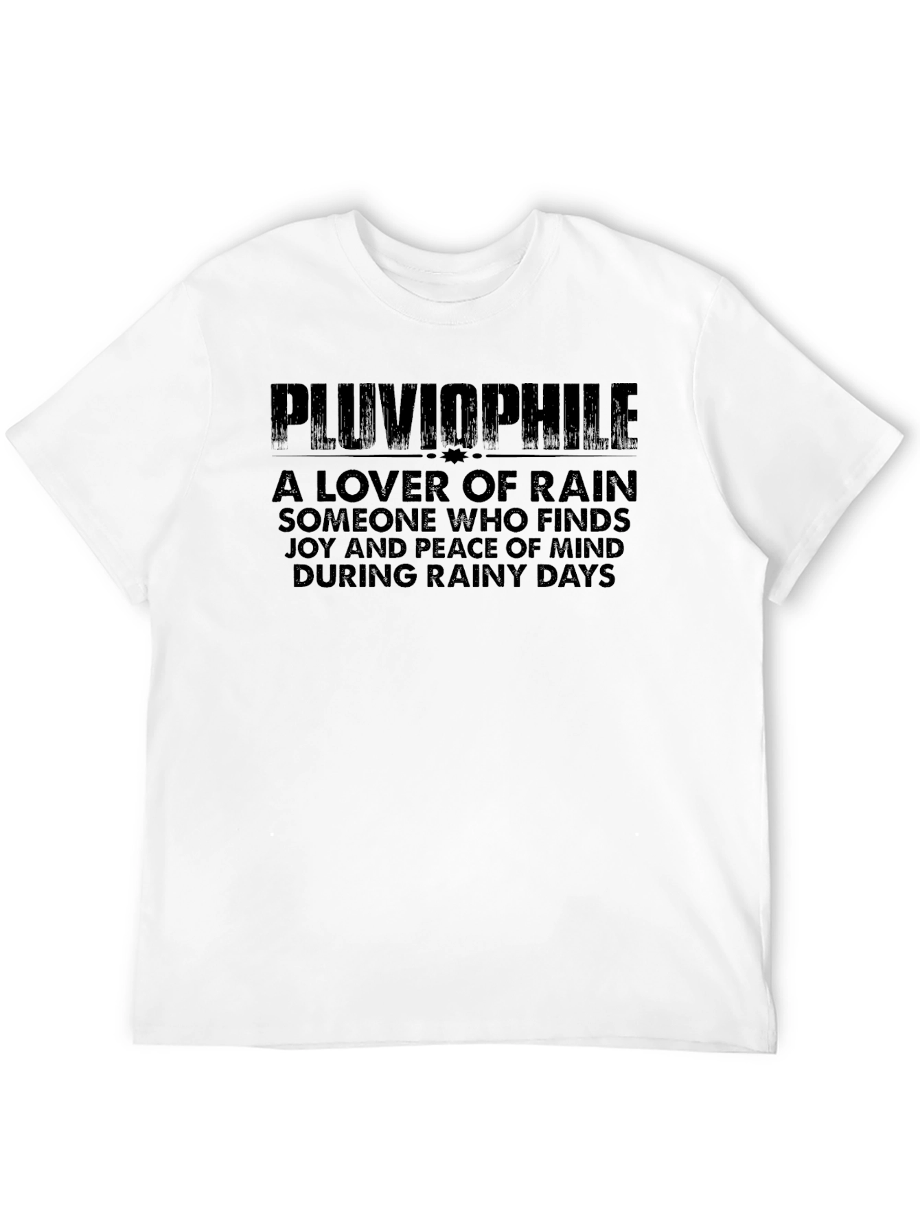 Pluviophile T-Shirt - Lover of Rain Tee