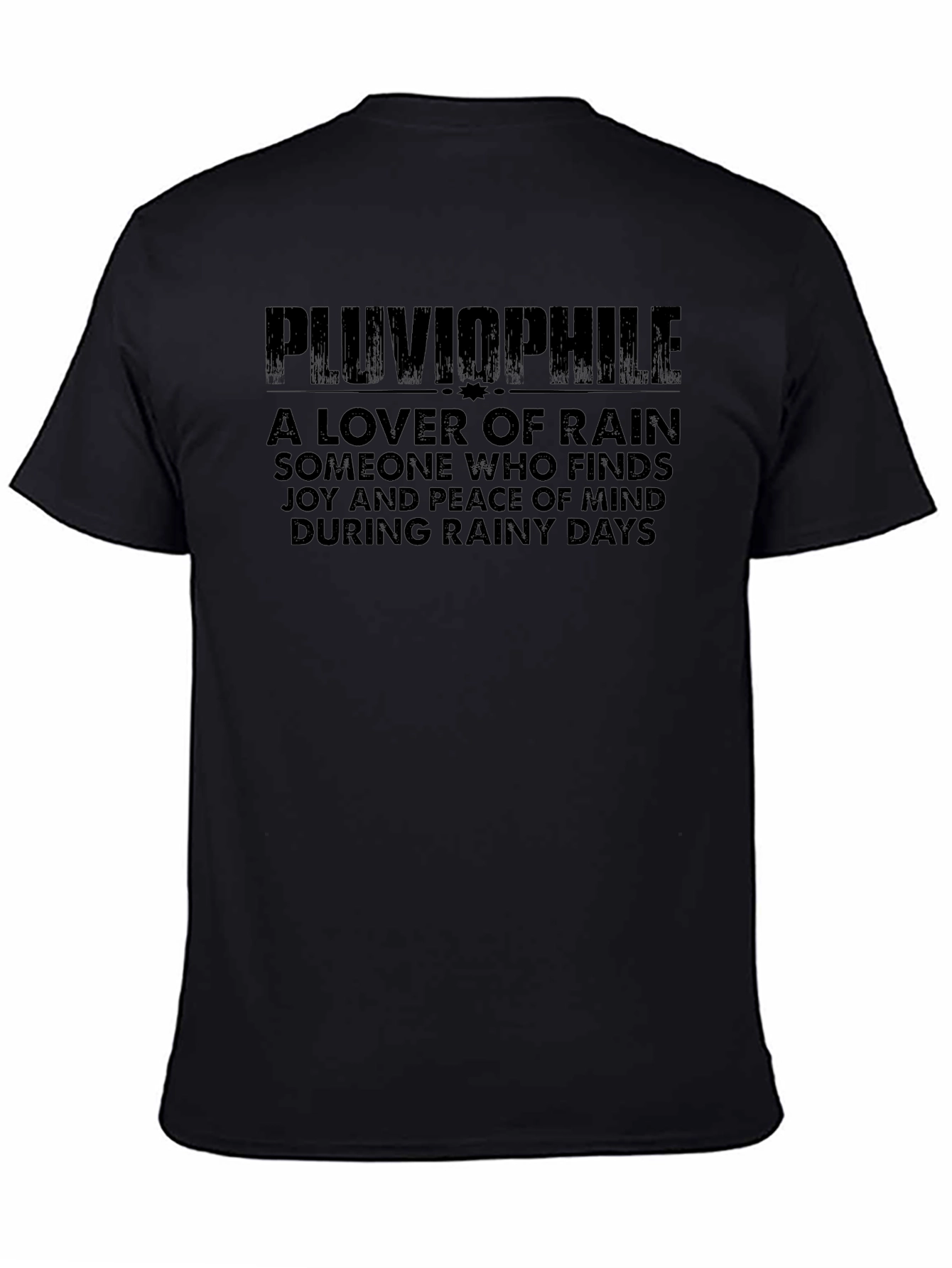 Pluviophile T-Shirt - Lover of Rain Tee