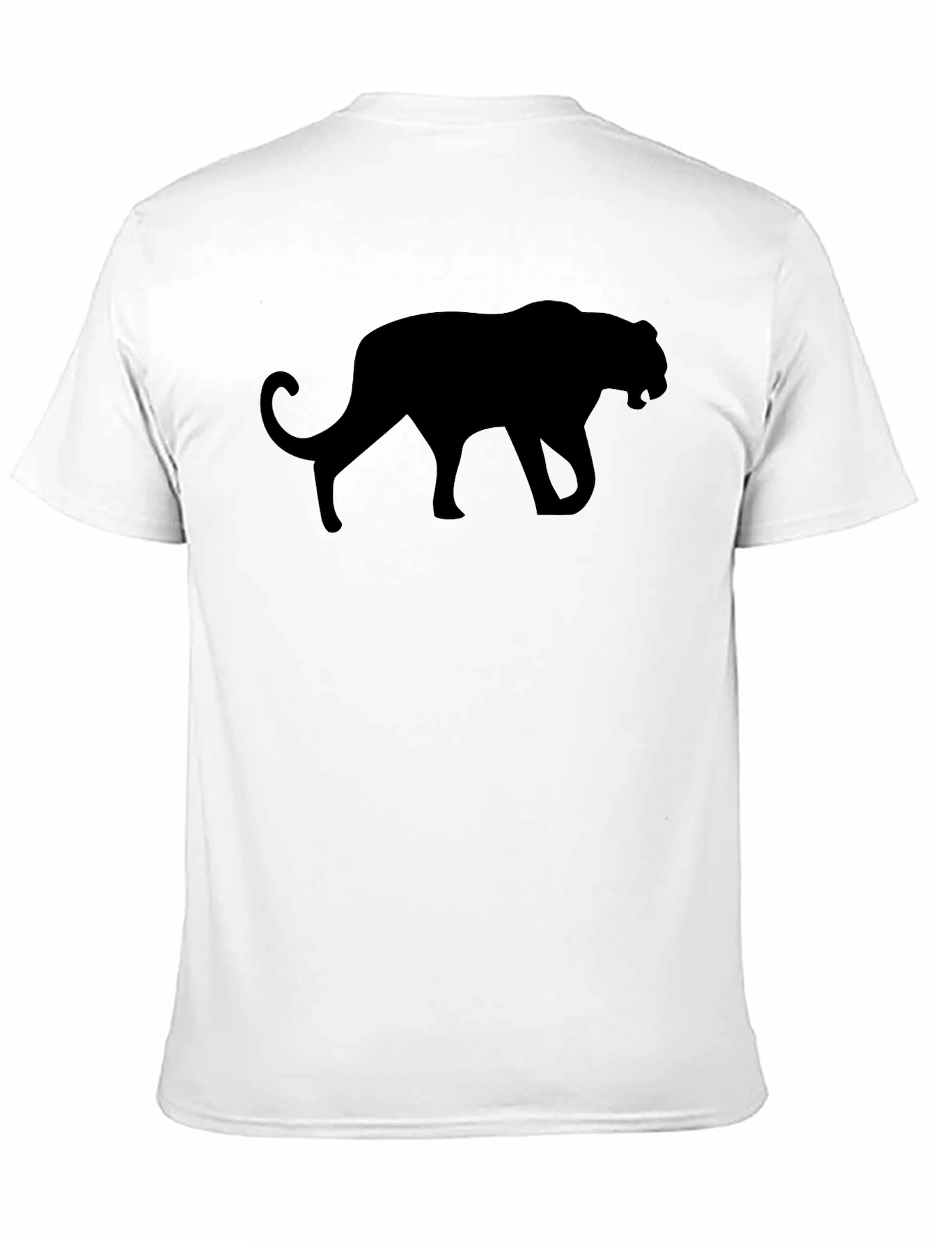 Black Panther Silhouette Graphic Tee - Mens