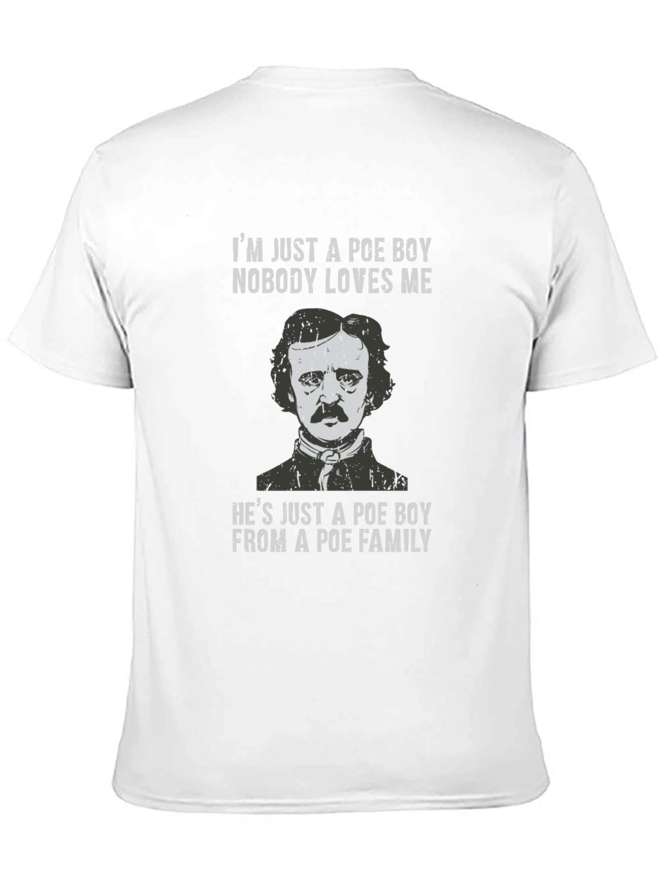 Edgar Allan Poe T-Shirt - Poe Boy Design