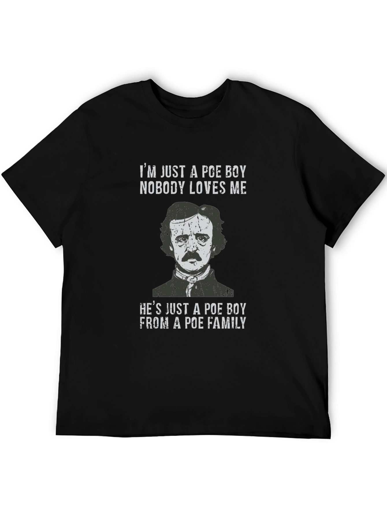 Edgar Allan Poe T-Shirt - Poe Boy Design
