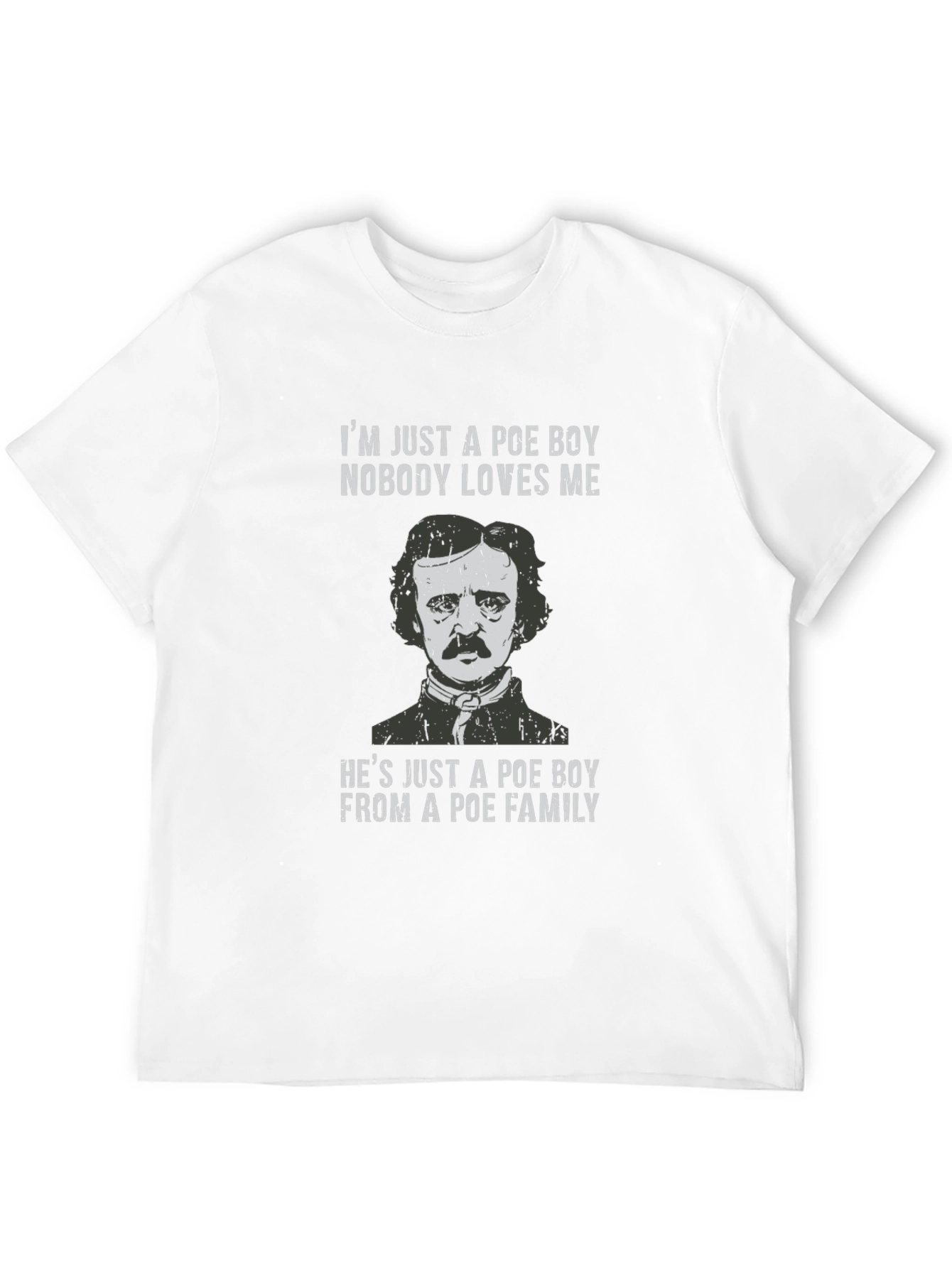 Edgar Allan Poe T-Shirt - Poe Boy Design