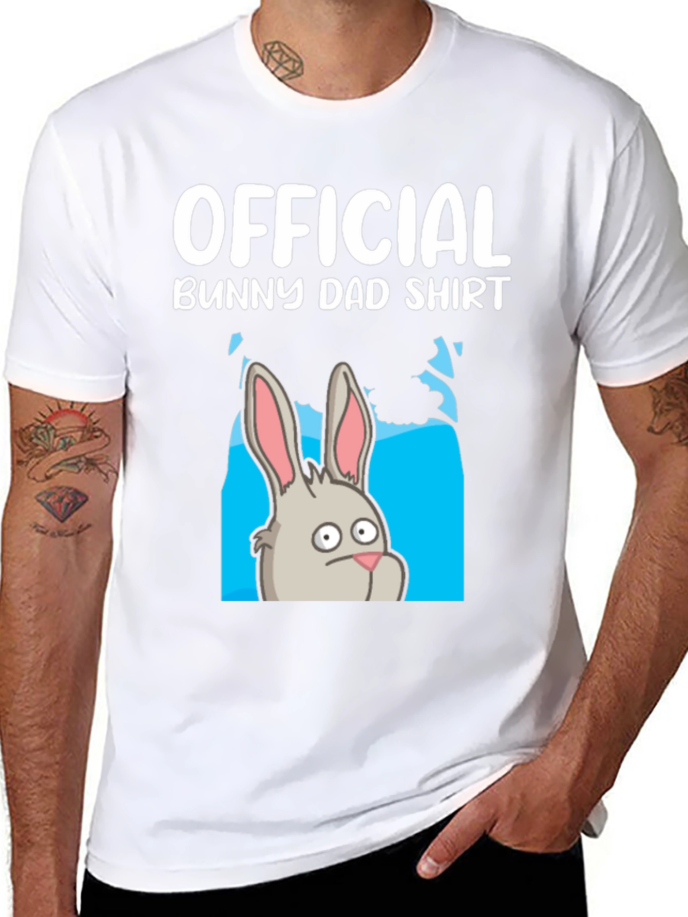 Official Bunny Dad Shirt - Funny Easter T-Shirt
