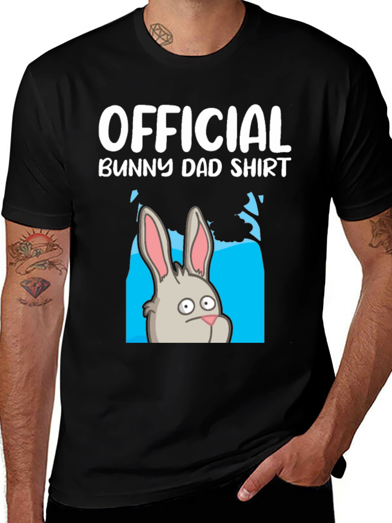 Official Bunny Dad Shirt - Funny Easter T-Shirt