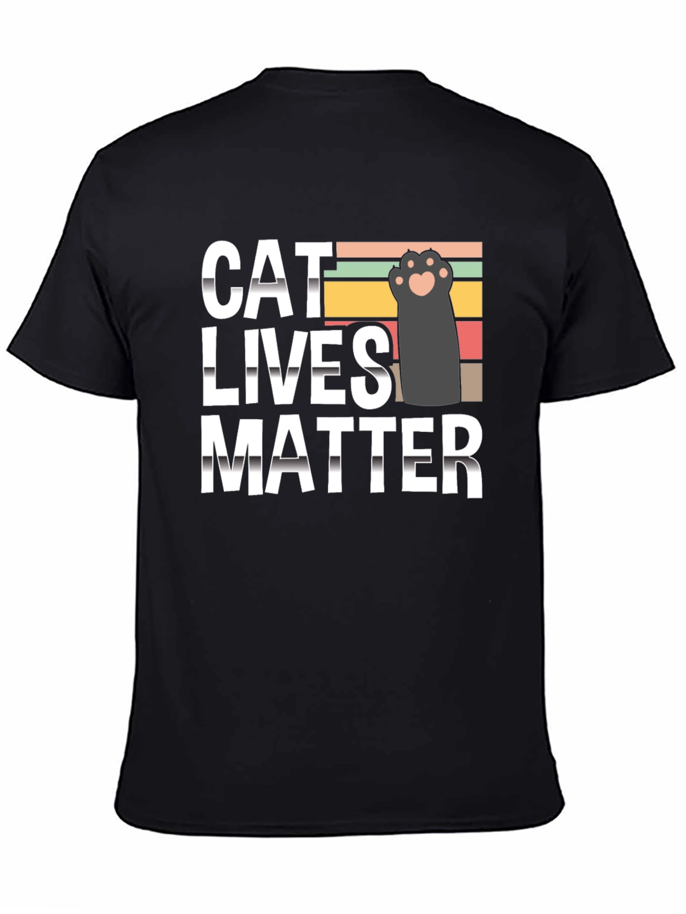 Cat Lives Matter T-Shirt Novelty Tee
