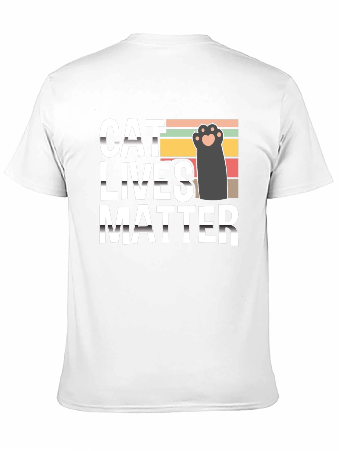 Cat Lives Matter T-Shirt Novelty Tee
