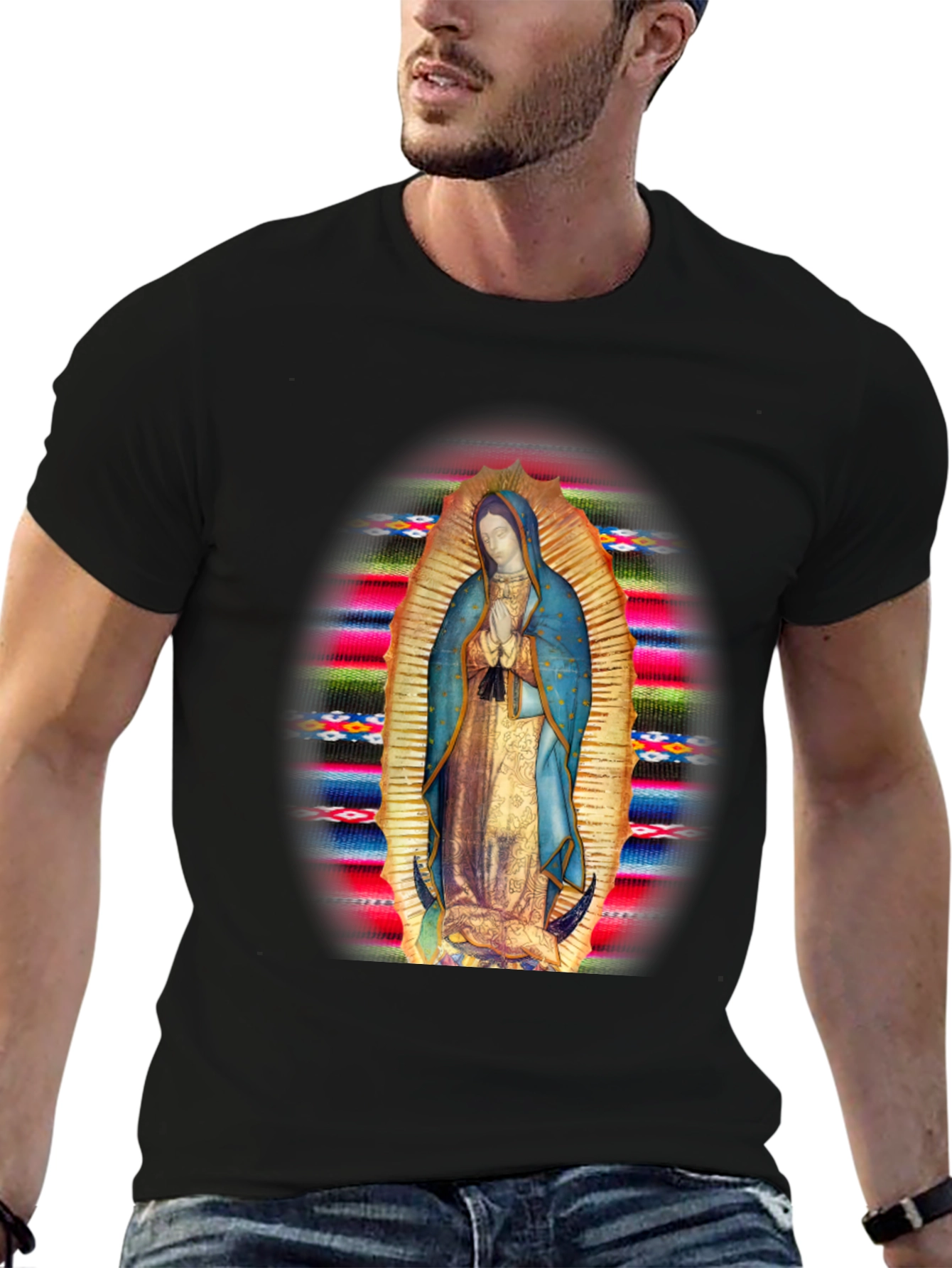 Our Lady of Guadalupe T-Shirt - Soft Cotton Blend