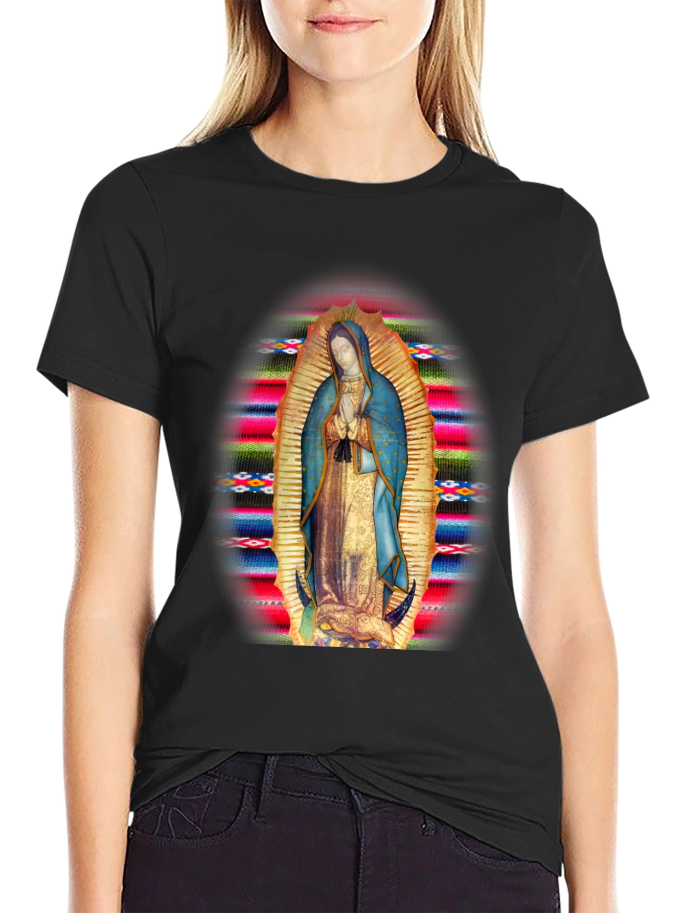 Our Lady of Guadalupe T-Shirt - Soft Cotton Blend