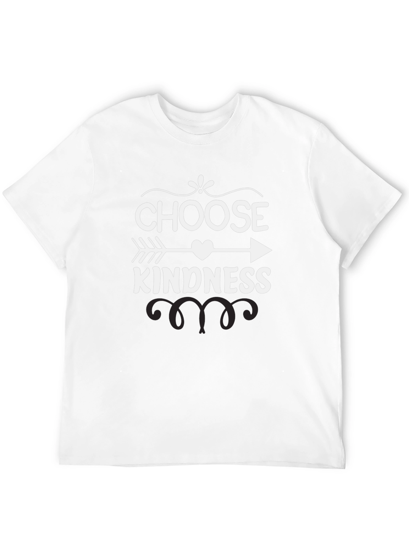 Choose Kindness T-Shirt - Arrow Heart Design