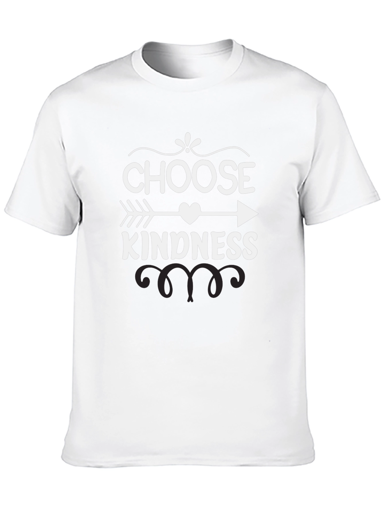 Choose Kindness T-Shirt - Arrow Heart Design