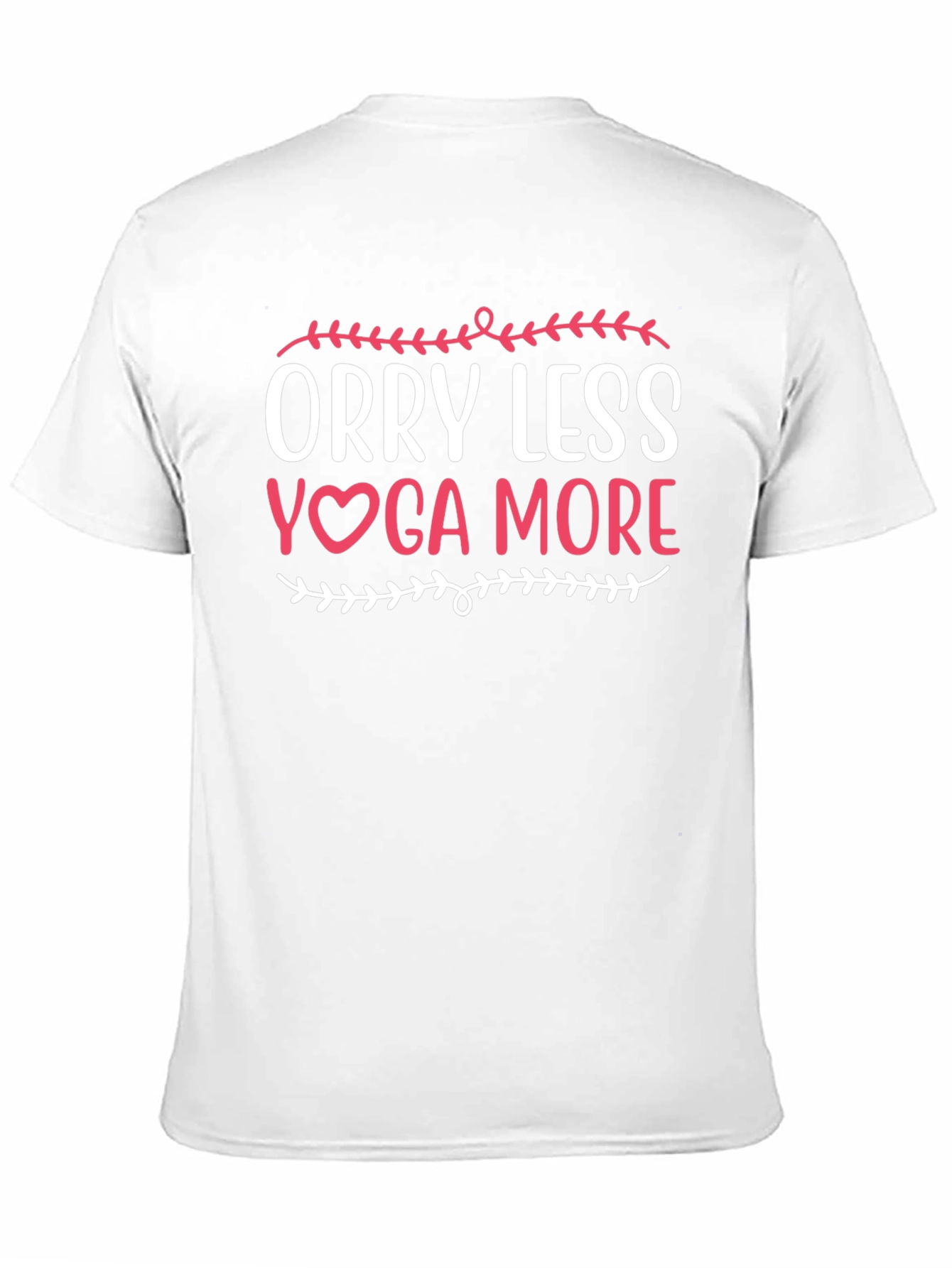 Worry Less Yoga More Graphic Tee
