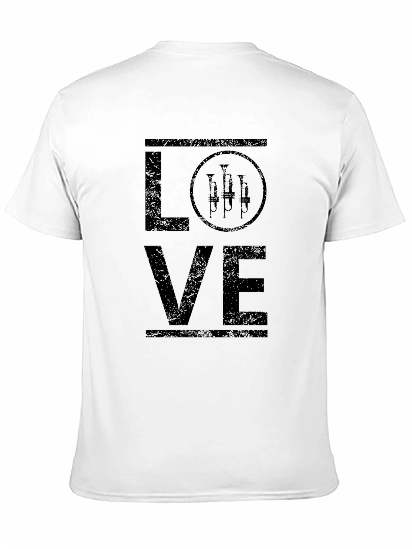 Love Trumpet Music Graphic Tee