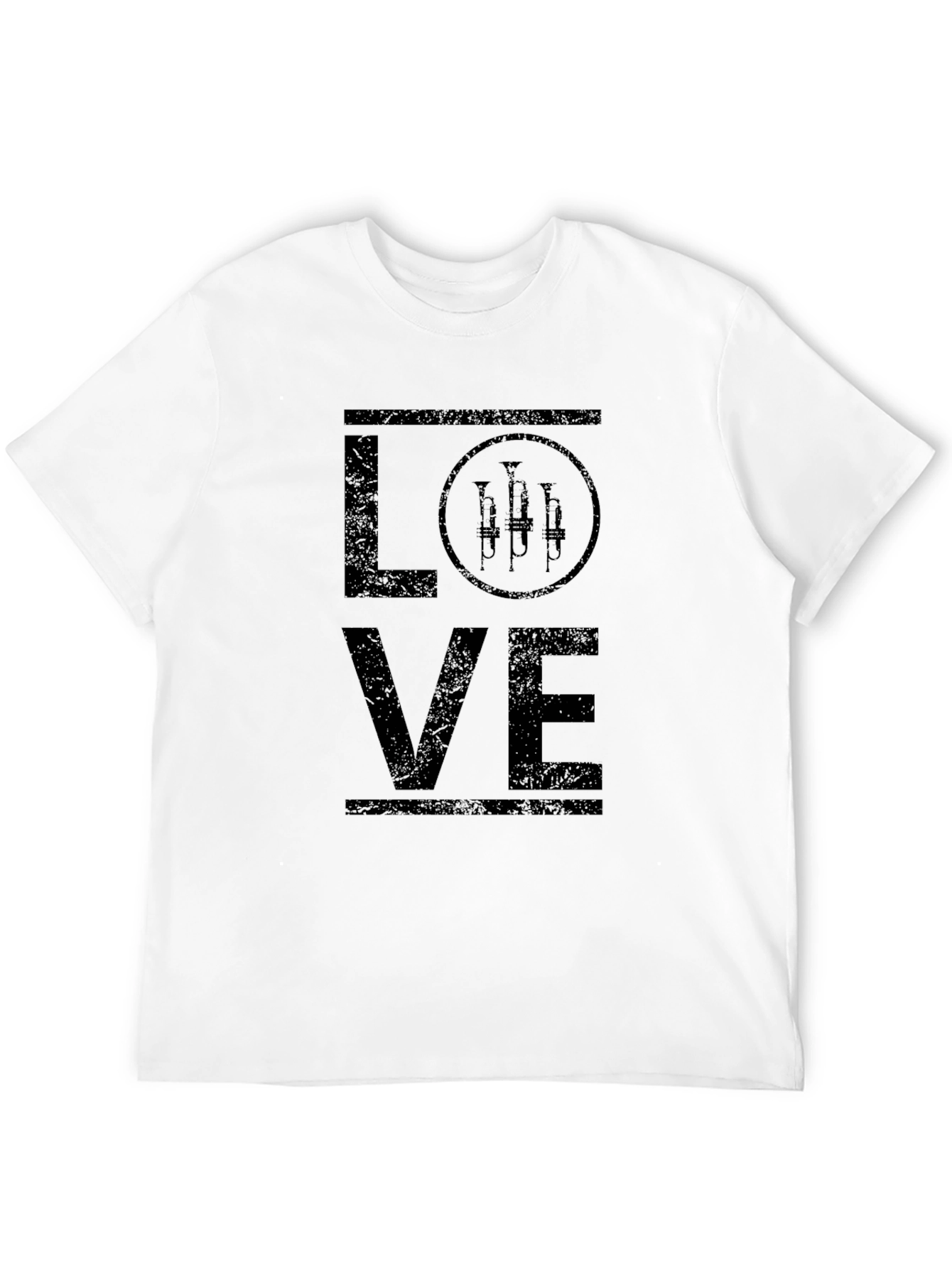 Love Trumpet Music Graphic Tee
