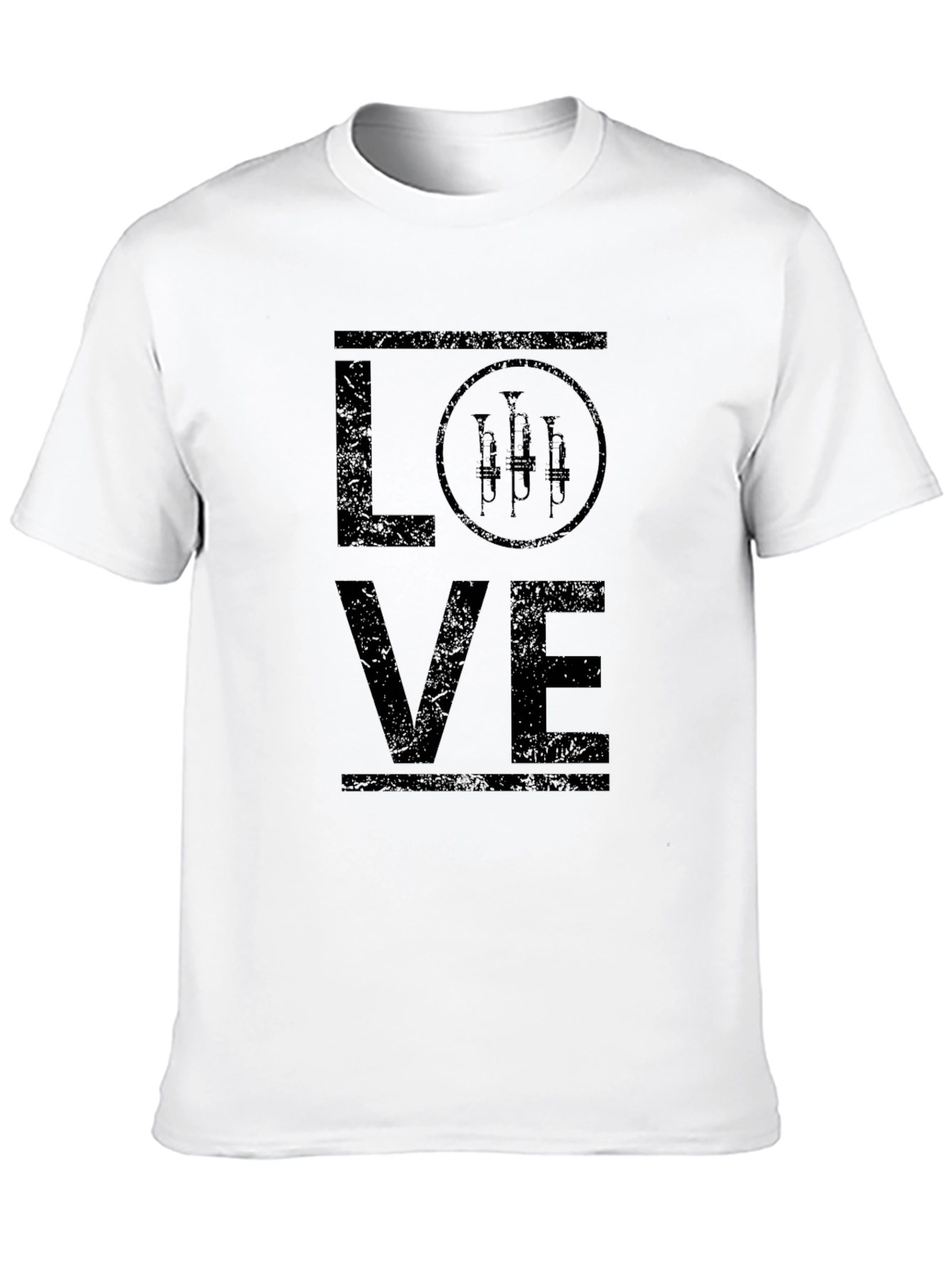 Love Trumpet Music Graphic Tee