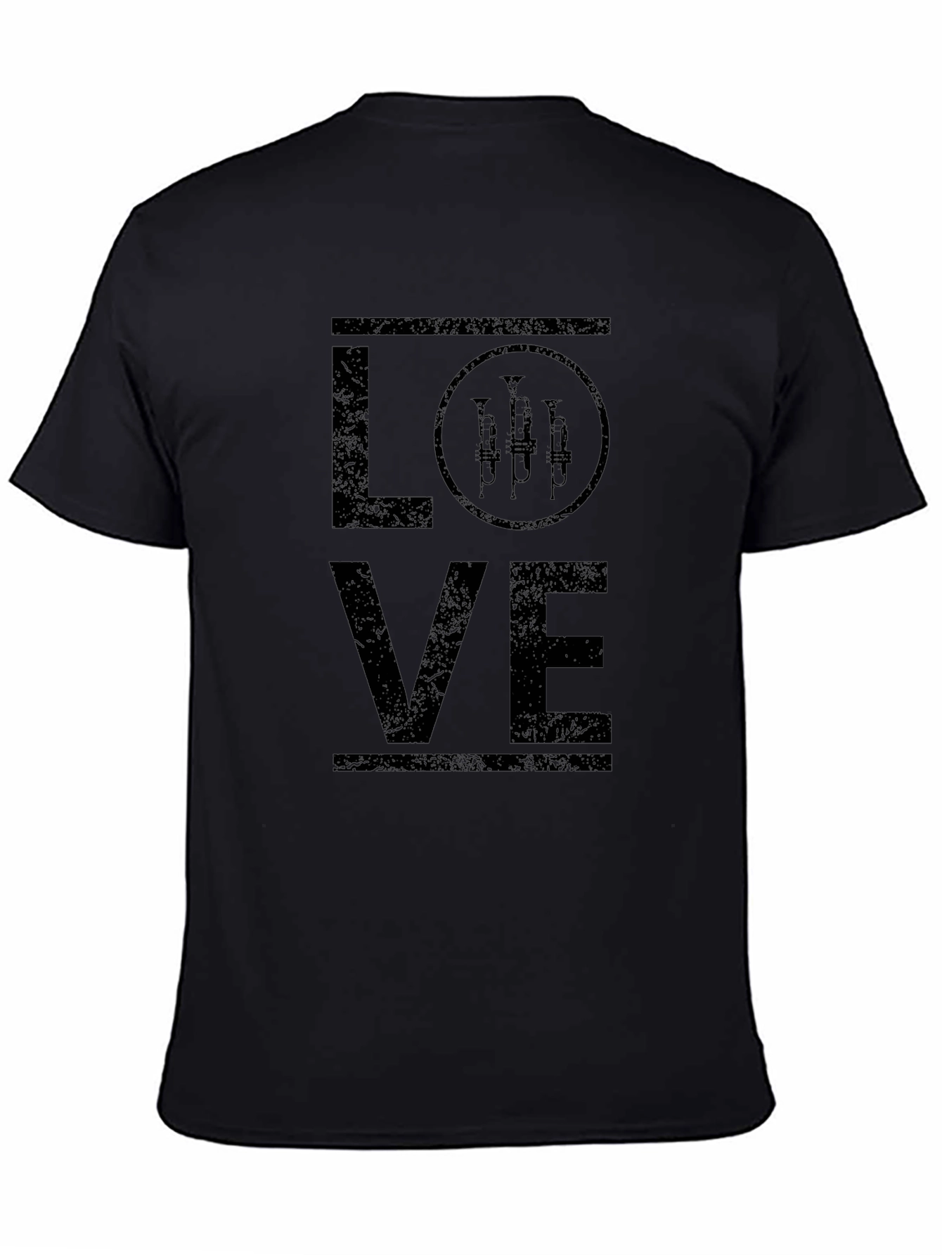 Love Trumpet Music Graphic Tee