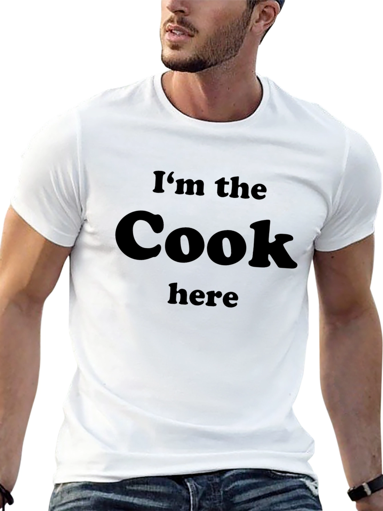 Im the Cook Here T-Shirt - Black Chef Tee