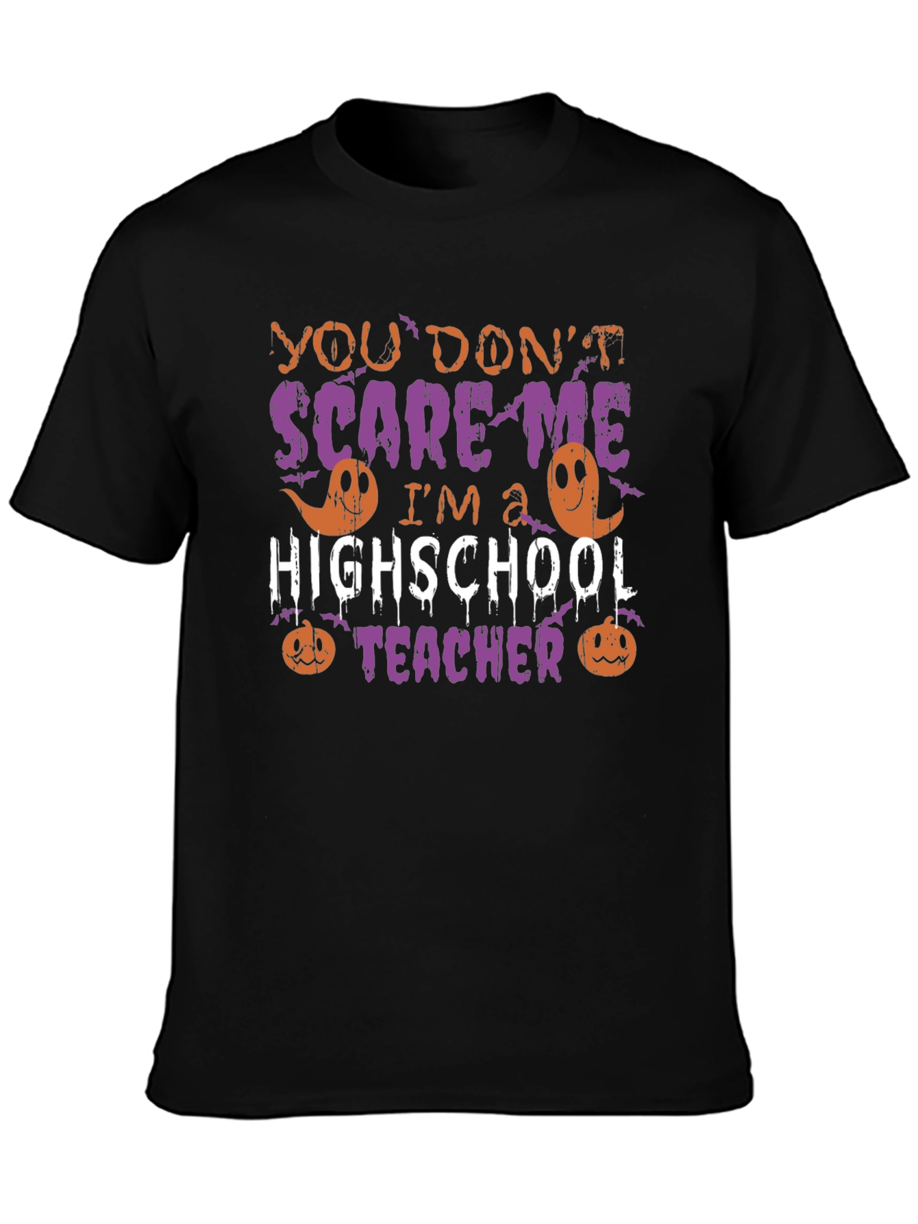 Funny Halloween High School Teacher T-Shirt