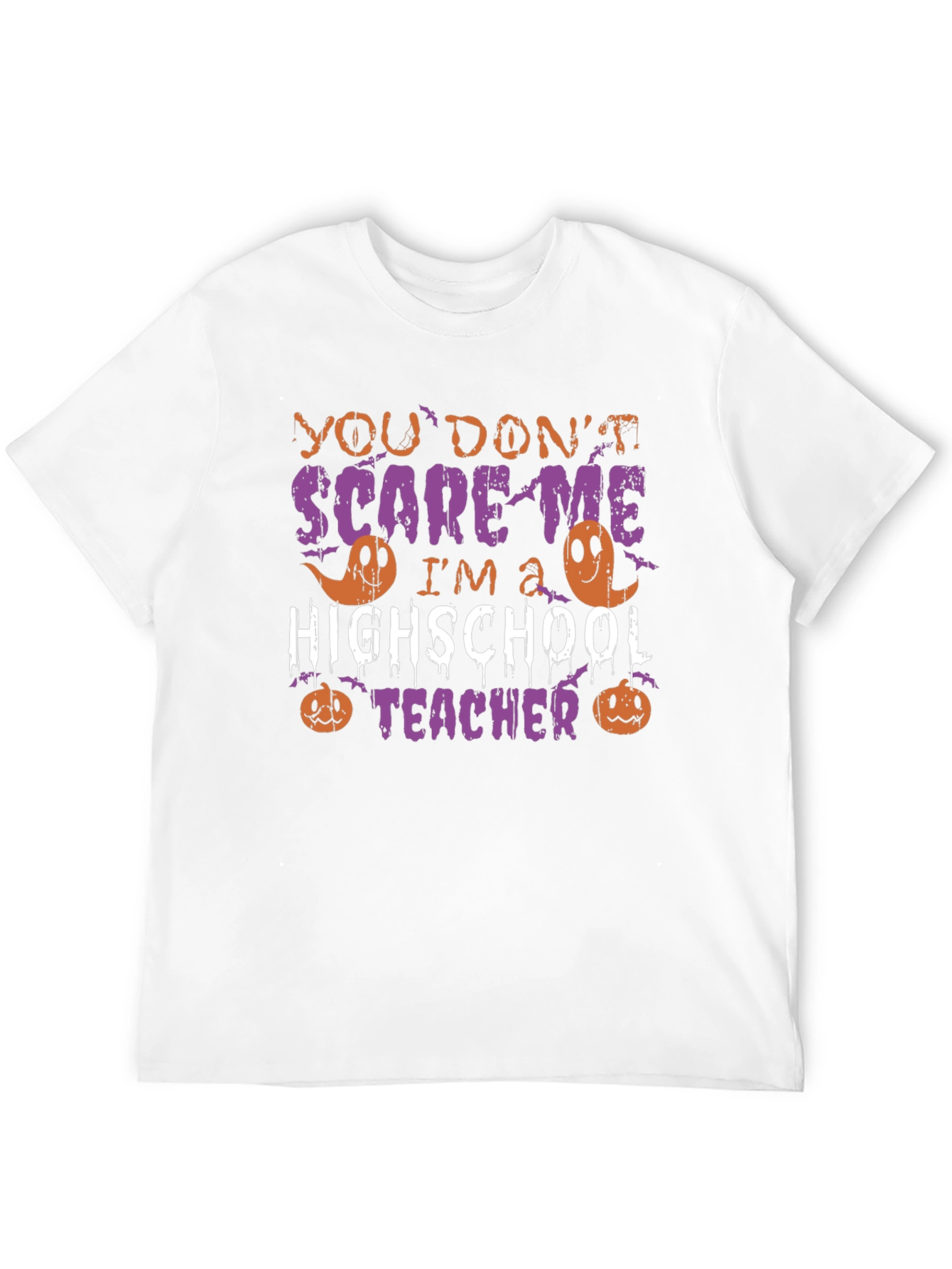 Funny Halloween High School Teacher T-Shirt