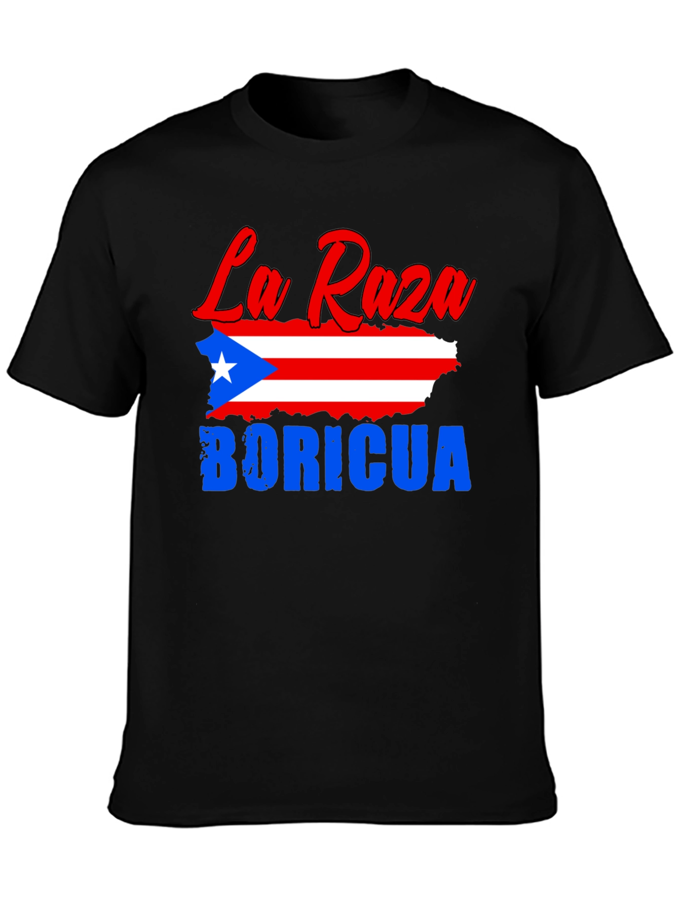 La Raza Boricua Puerto Rico Pride Graphic Tee