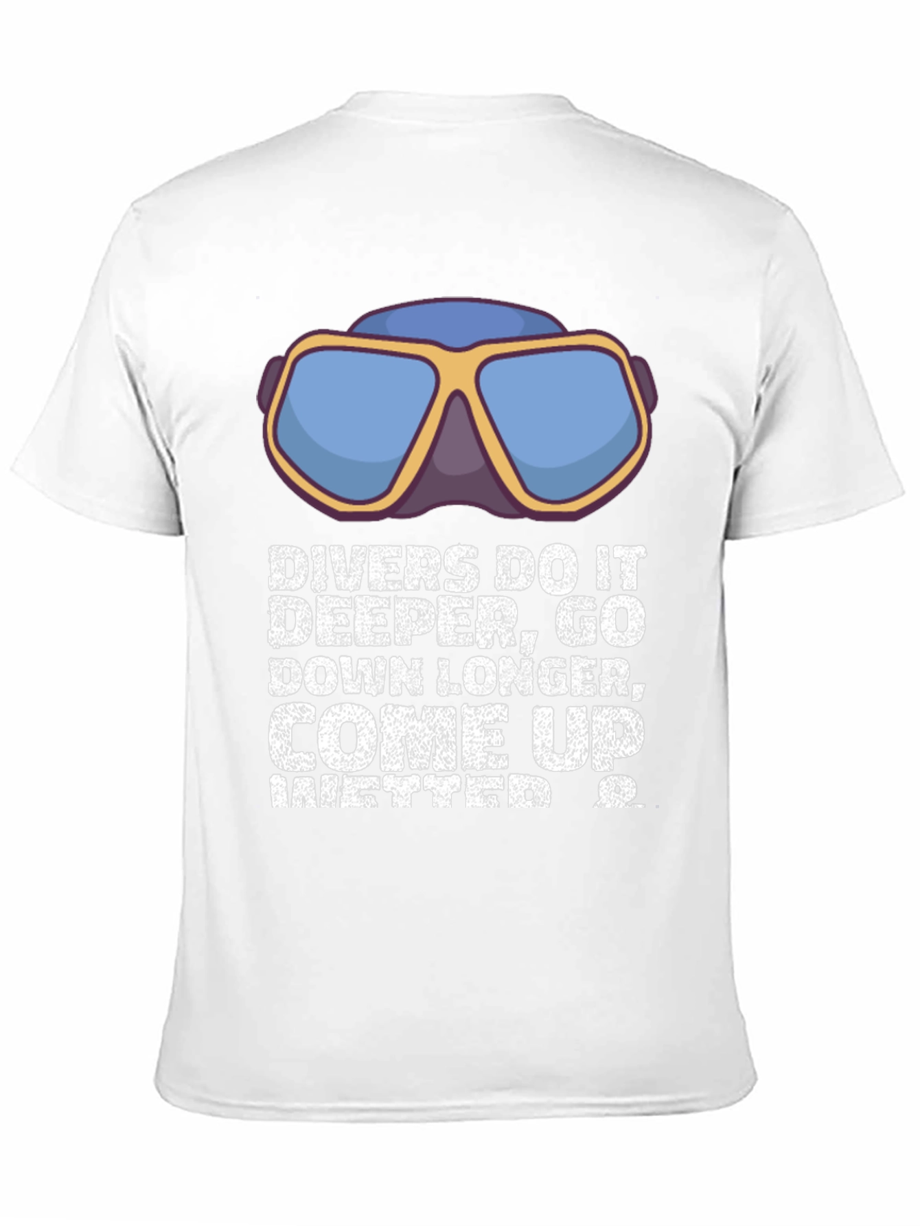 Divers Do It Deeper T-Shirt - Funny Diving Tee