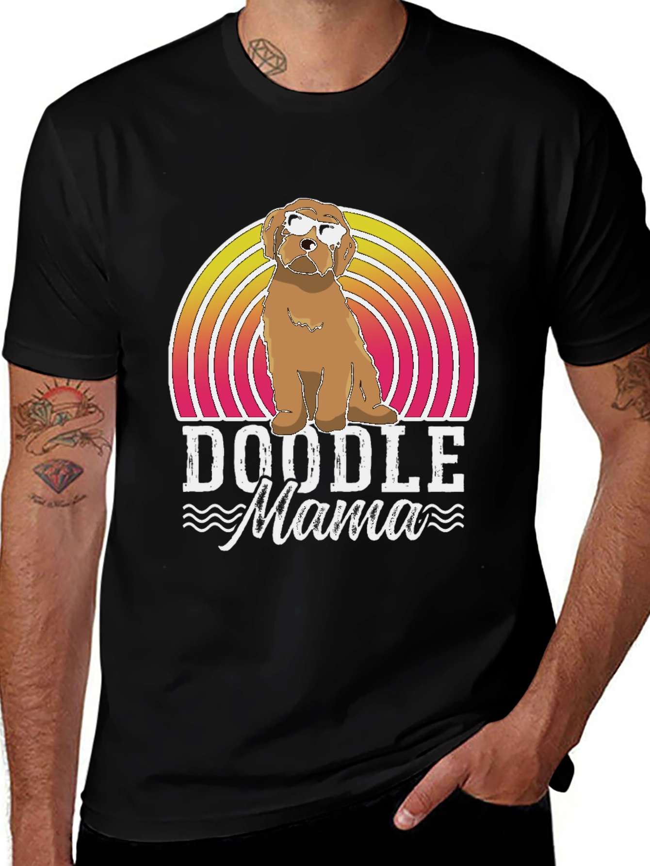 Doodle Mama Graphic Tee - Dog Lover T-Shirt