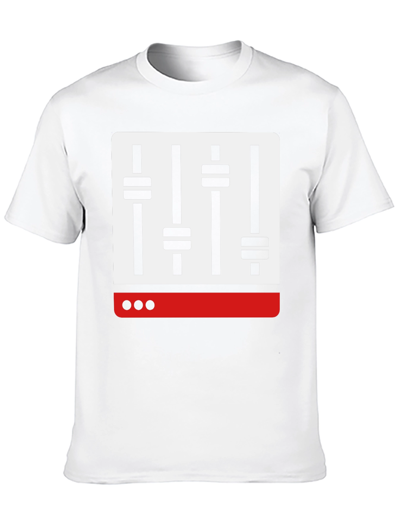 Audio Mixer Graphic T-Shirt - Music Lover Tee
