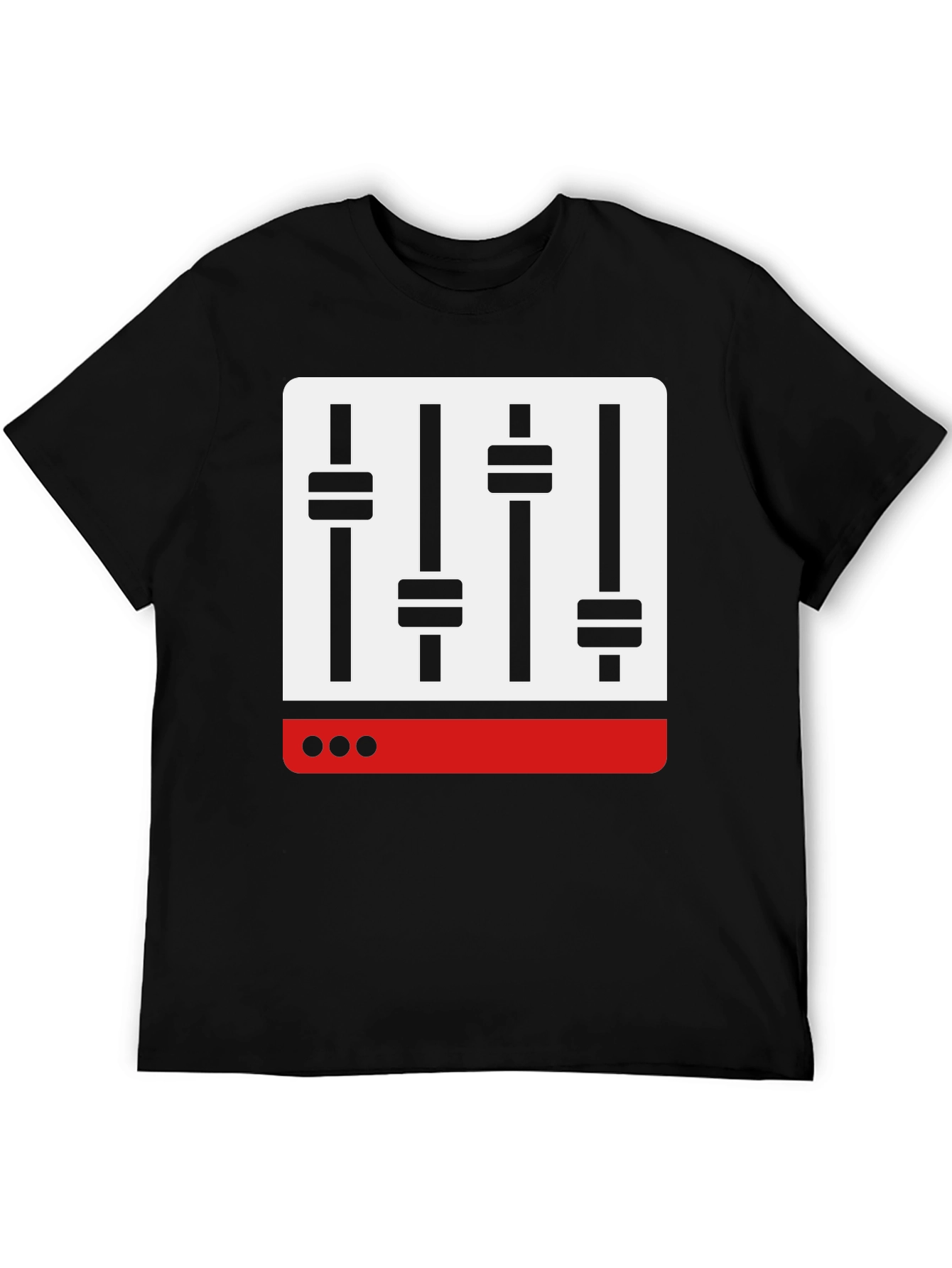 Audio Mixer Graphic T-Shirt - Music Lover Tee