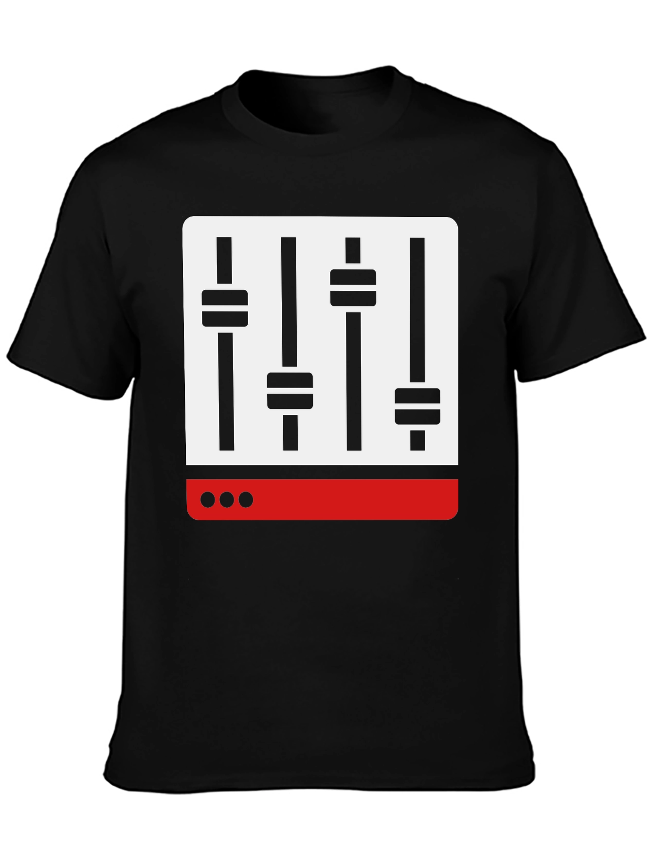 Audio Mixer Graphic T-Shirt - Music Lover Tee