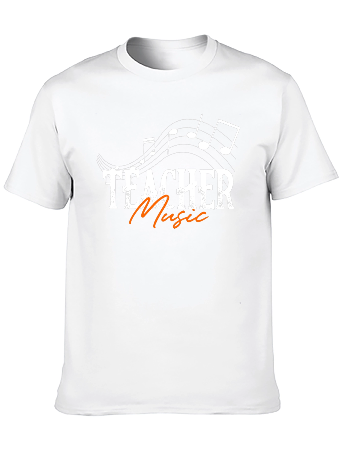 Music Teacher T-Shirt - Black Graphic Tee