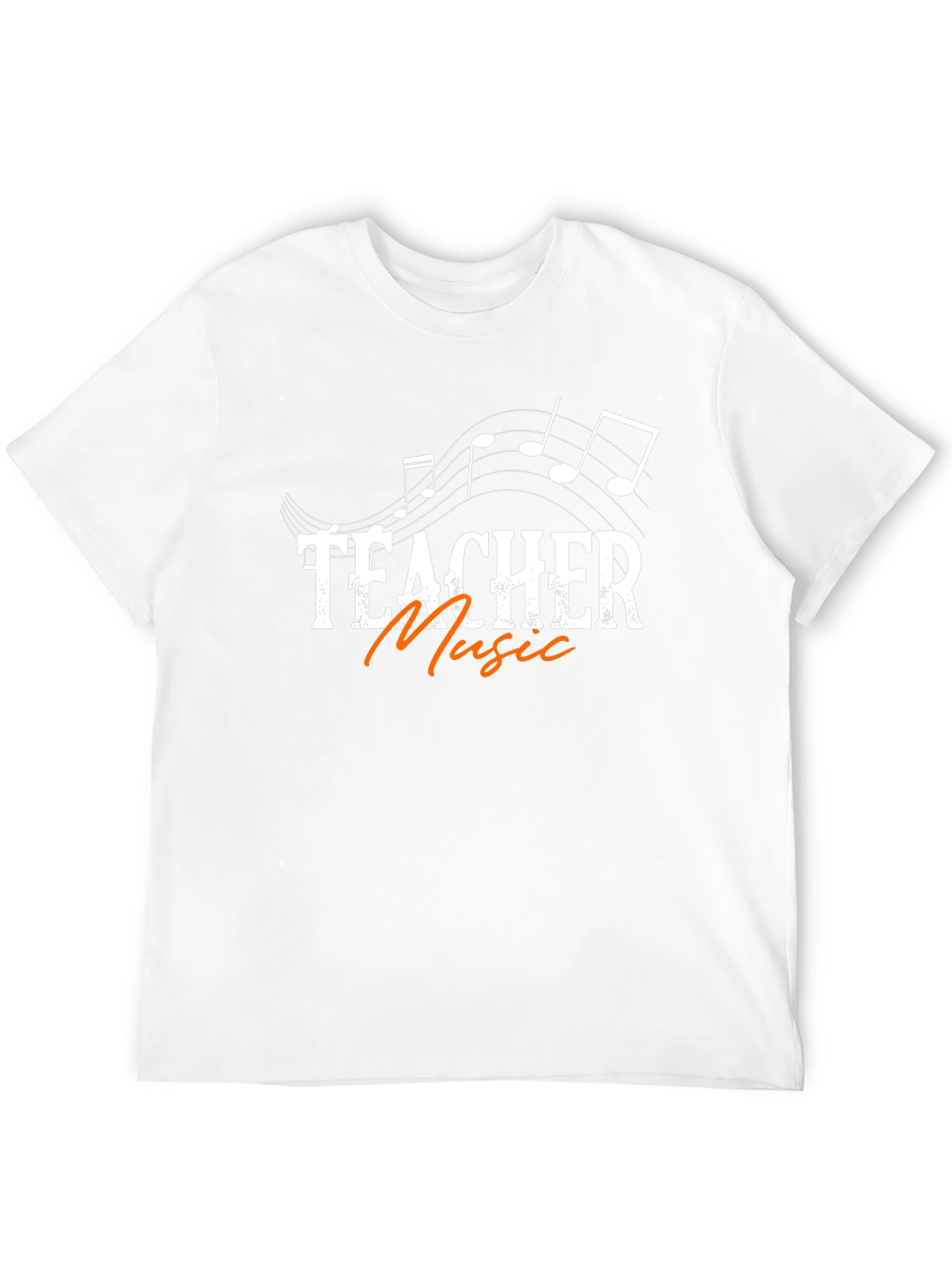 Music Teacher T-Shirt - Black Graphic Tee