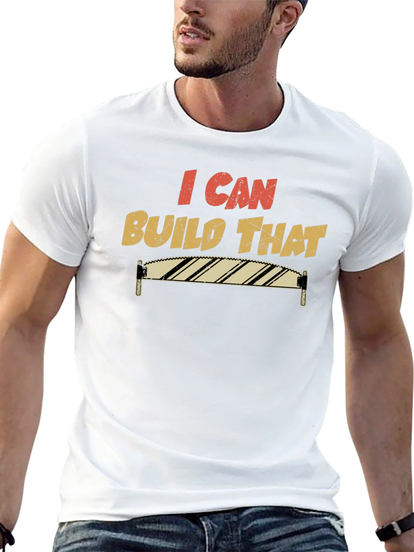 I Can Build That T-Shirt Funny Carpenter Tee