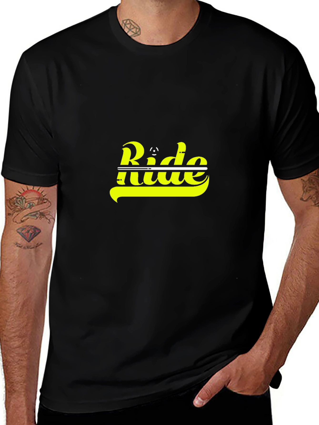 Ride Graphic T-Shirt - Classic Black Tee