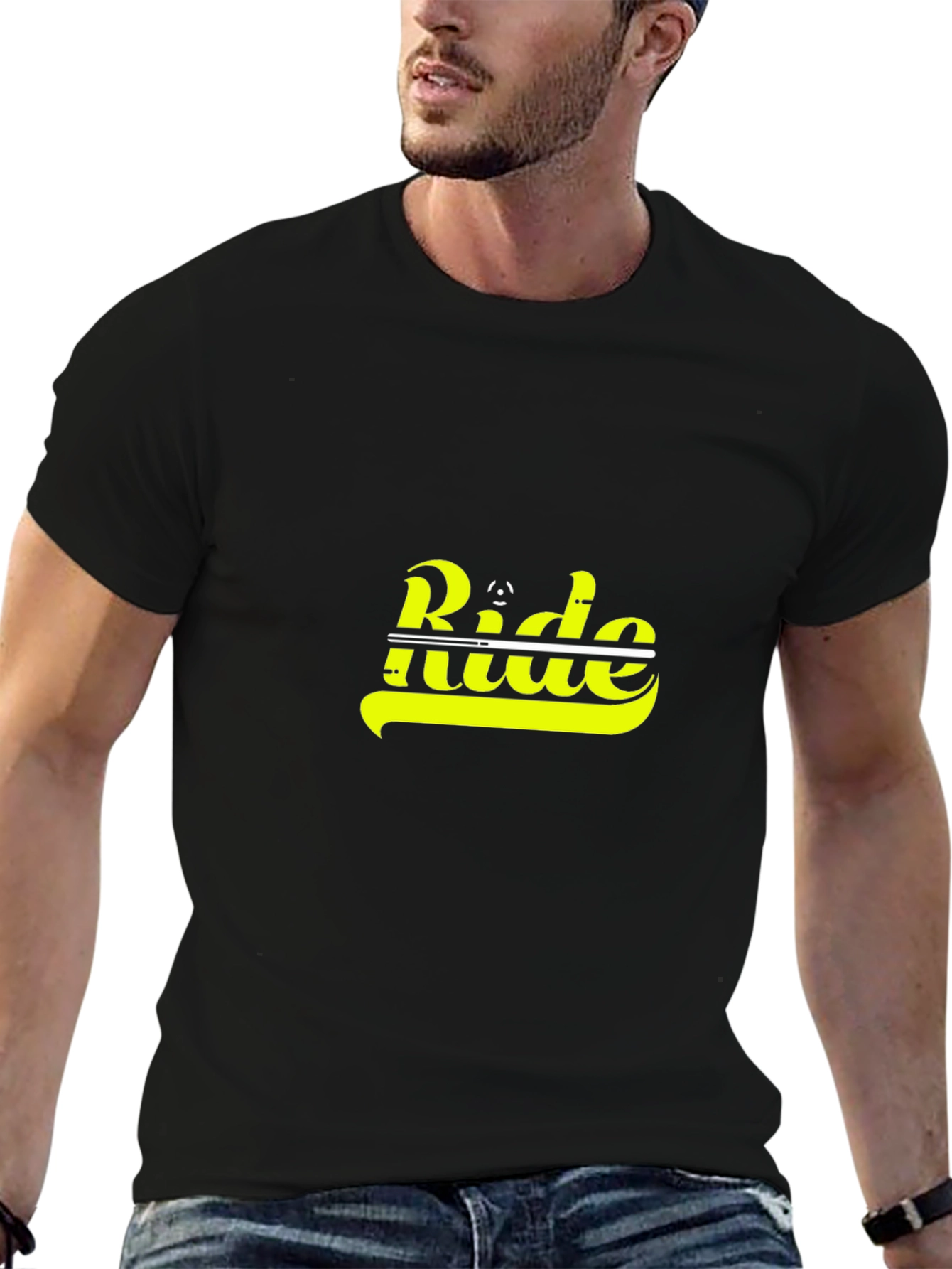 Ride Graphic T-Shirt - Classic Black Tee