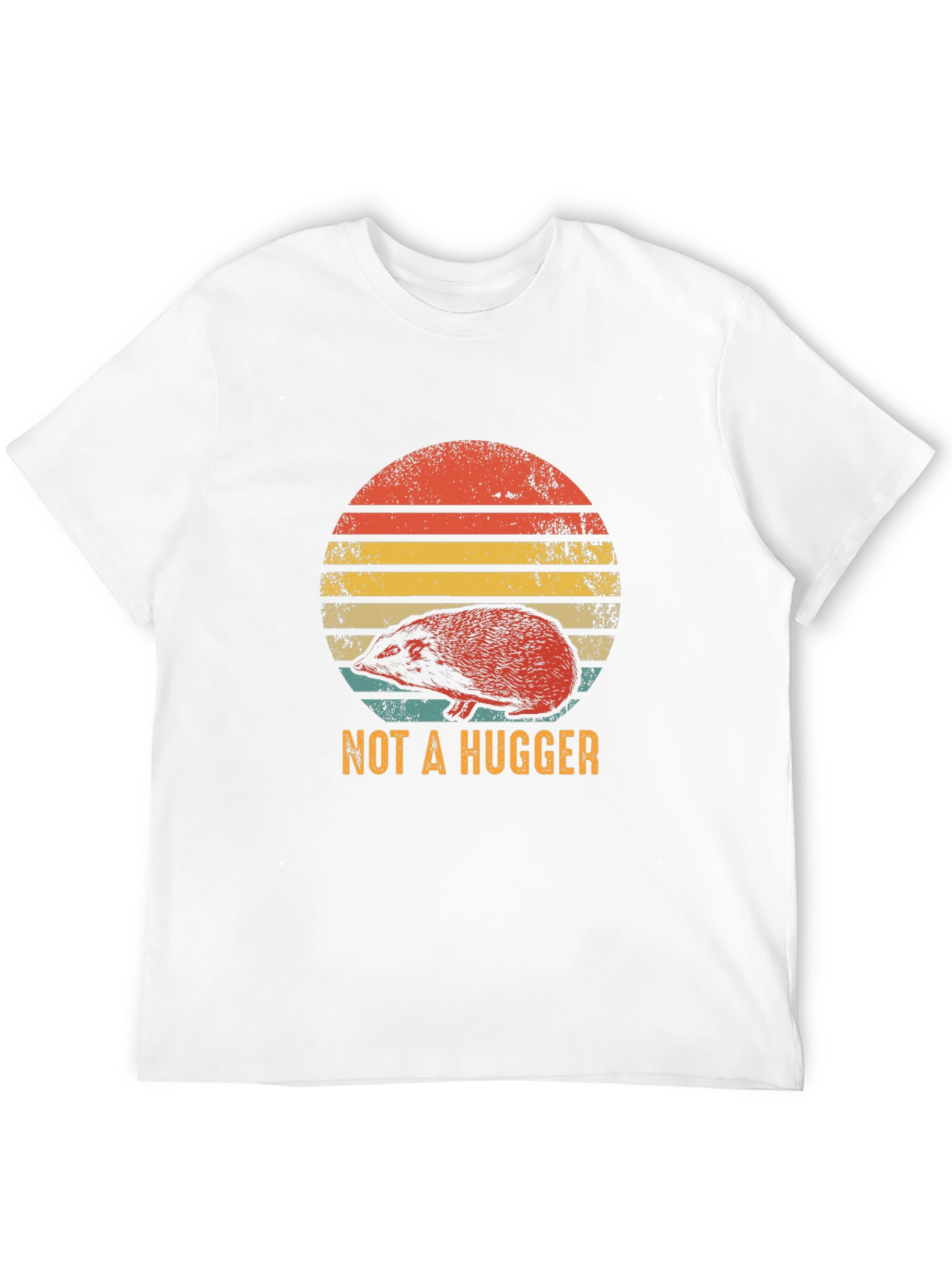 Not A Hugger Hedgehog Graphic Tee