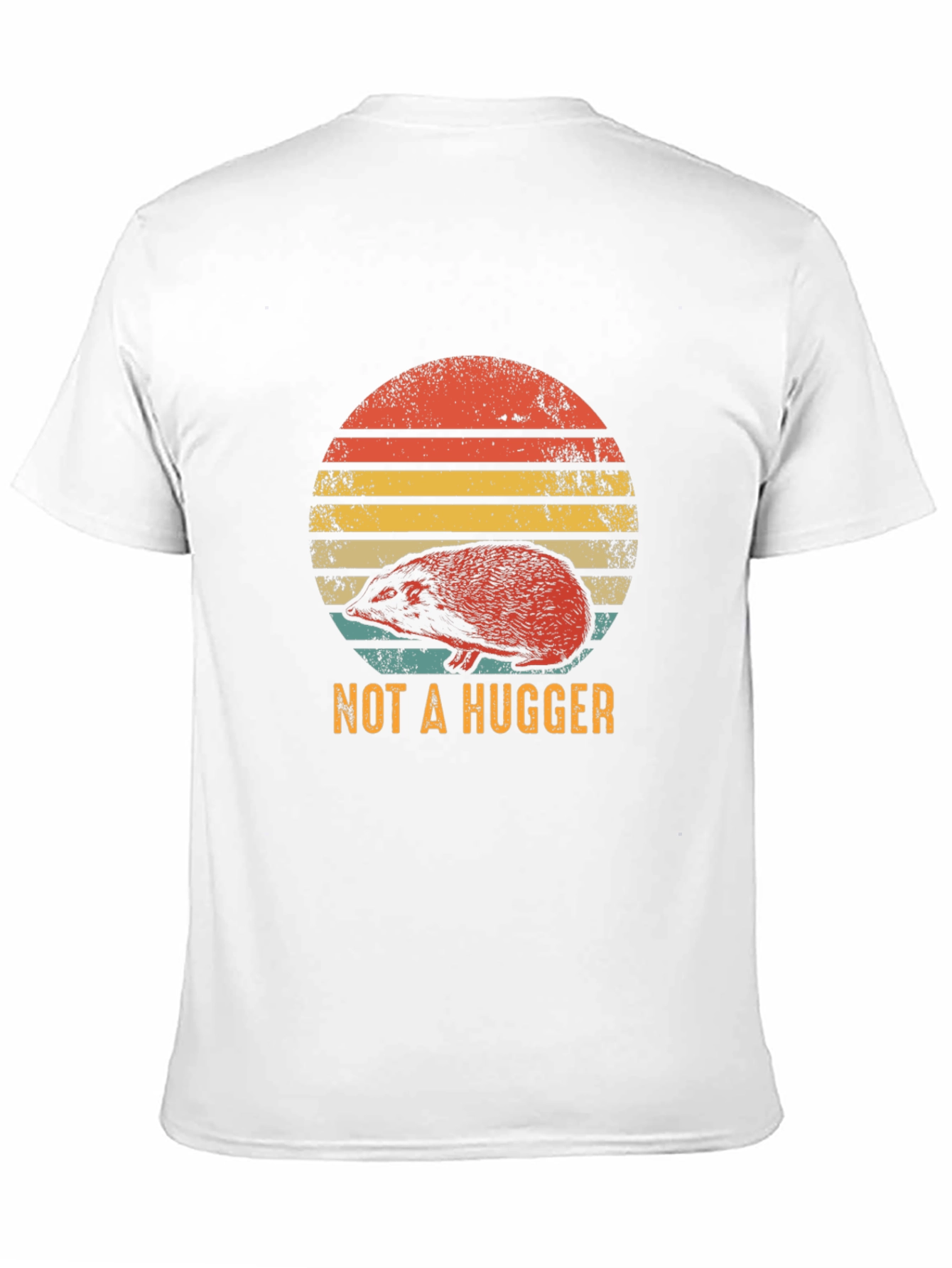 Not A Hugger Hedgehog Graphic Tee