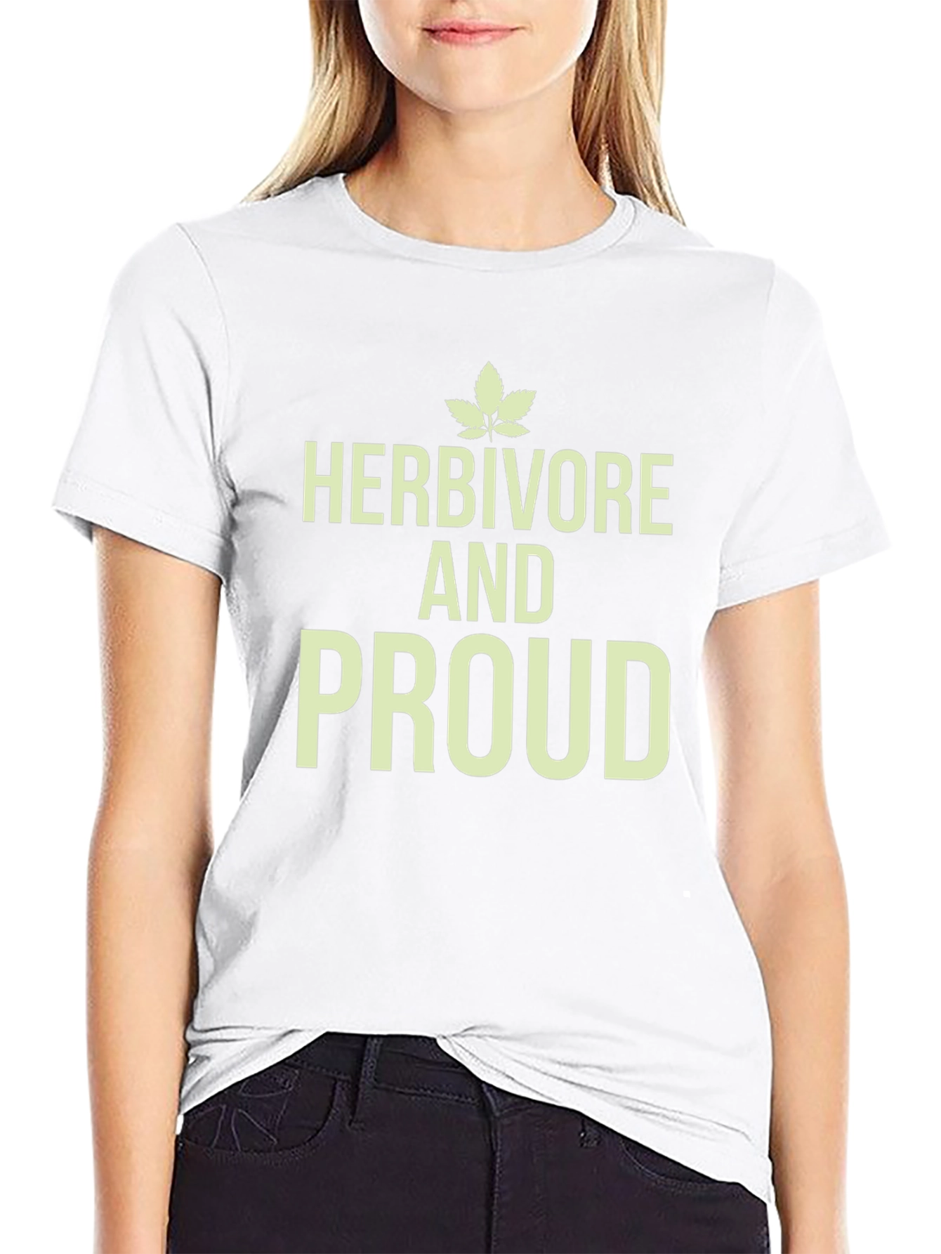 Herbivore and Proud Black T-Shirt