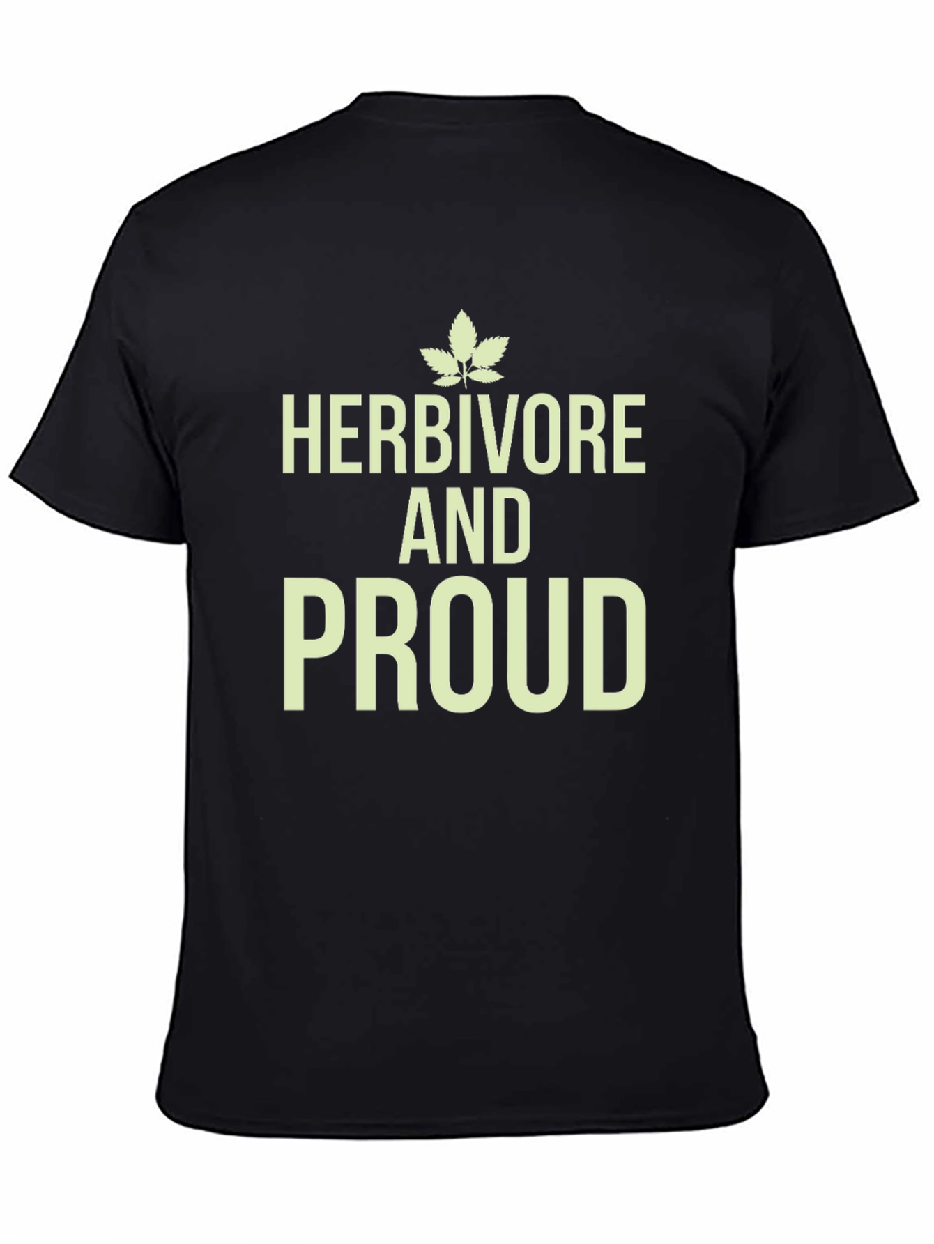 Herbivore and Proud Black T-Shirt