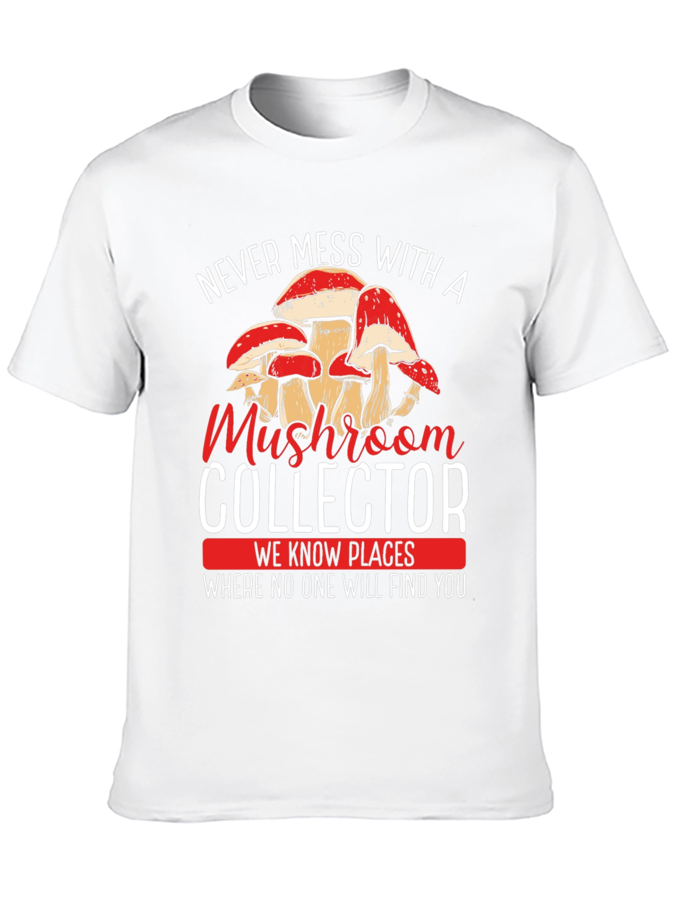 Mushroom Collector Graphic T-Shirt