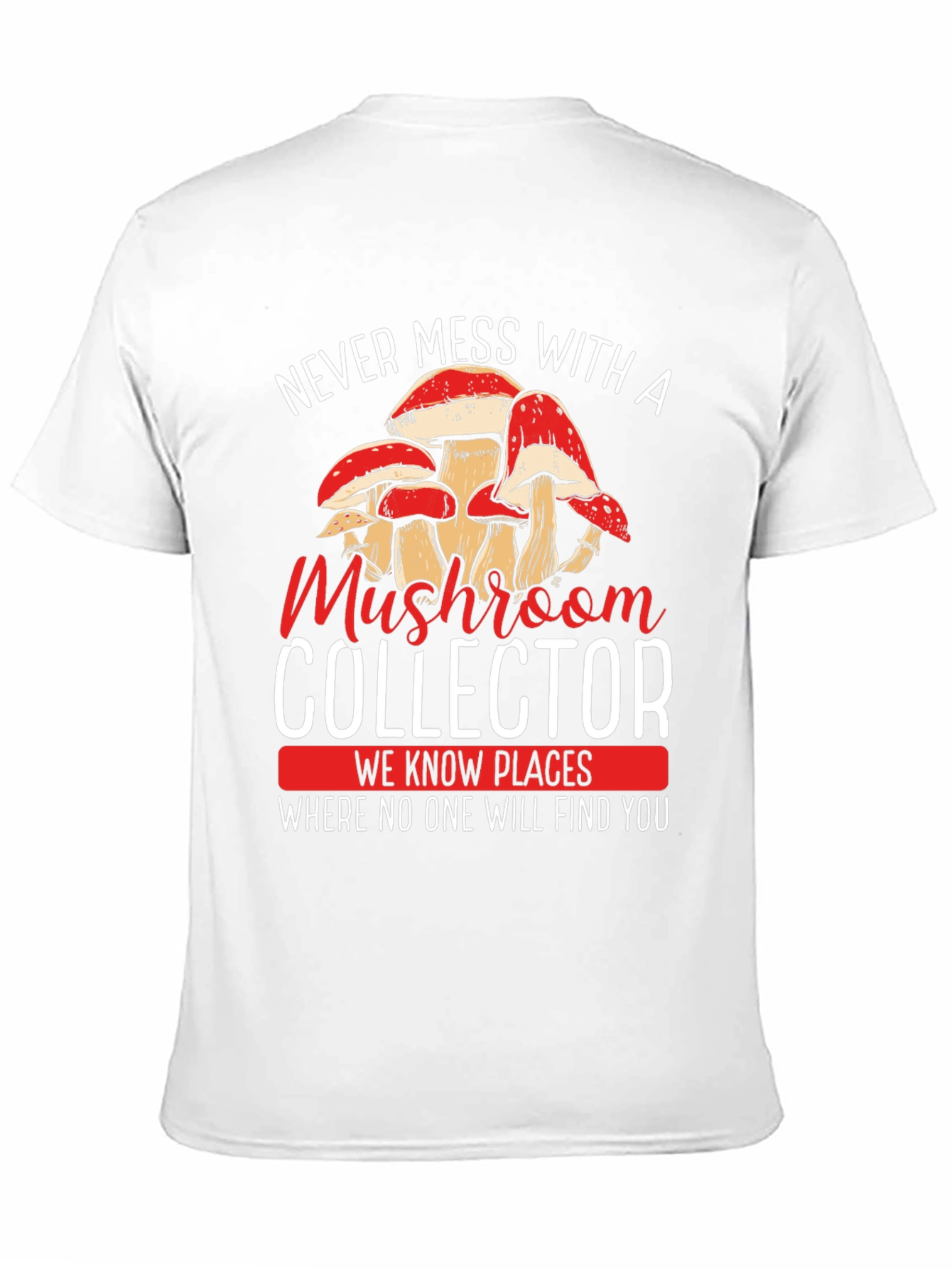 Mushroom Collector Graphic T-Shirt