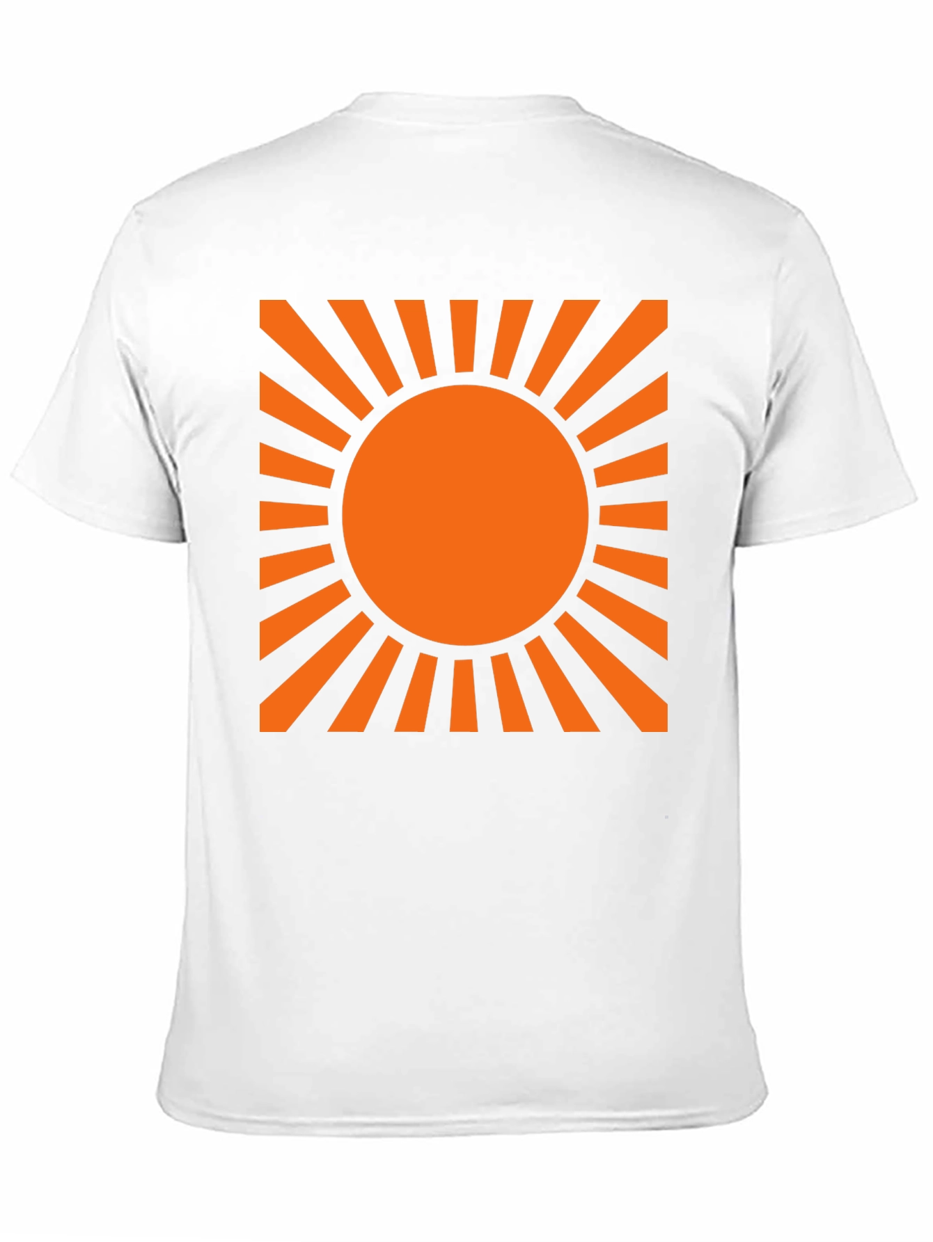 Rising Sun Graphic Tee - Black Cotton Blend