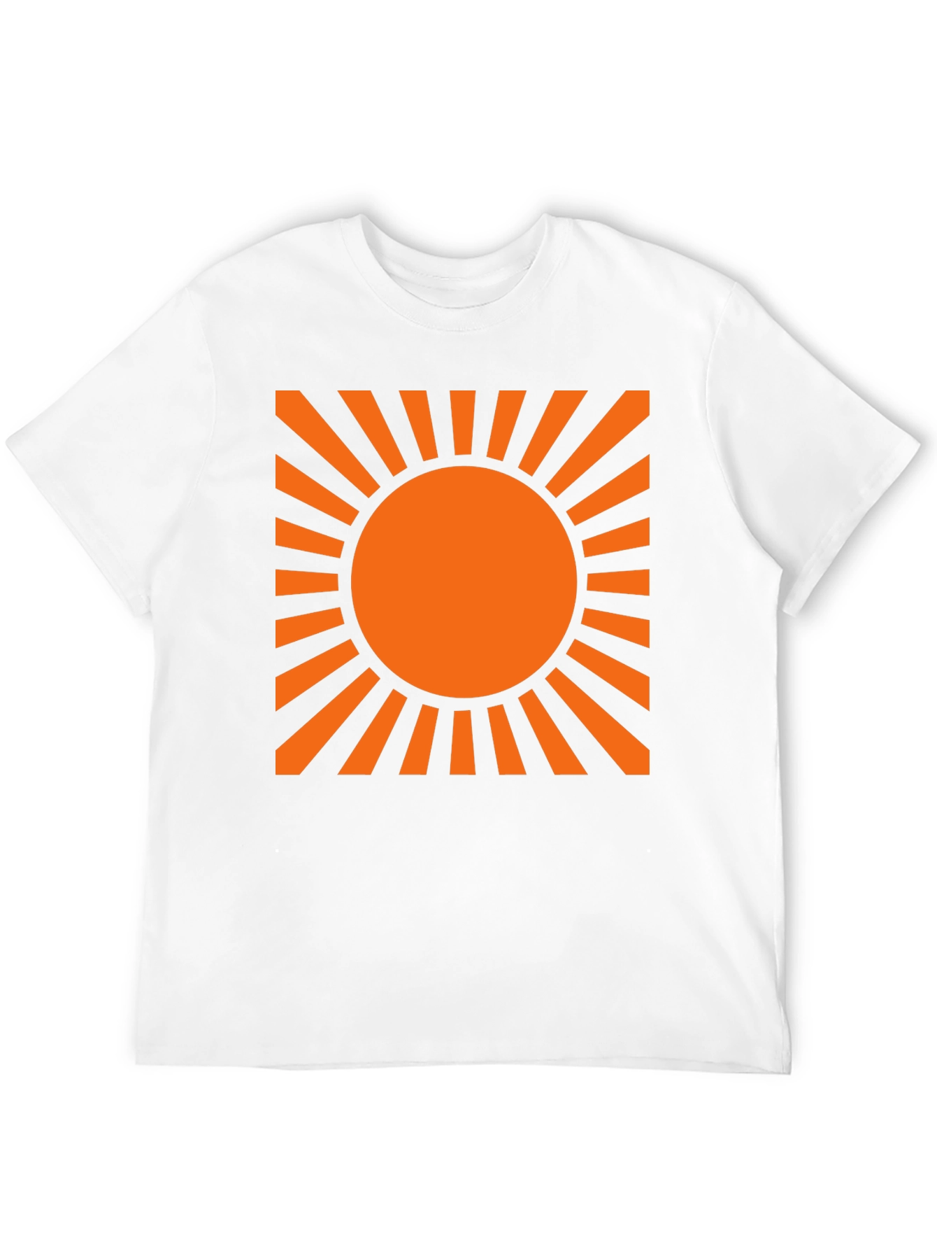 Rising Sun Graphic Tee - Black Cotton Blend