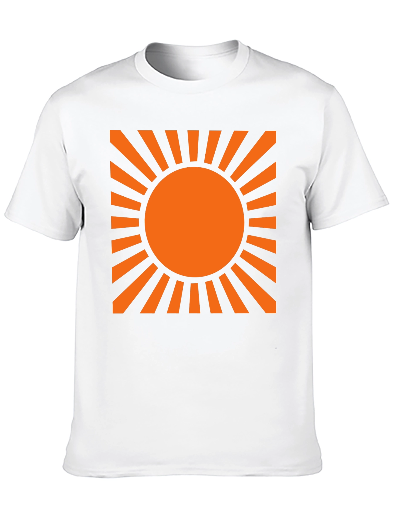 Rising Sun Graphic Tee - Black Cotton Blend